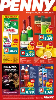 Penny Prospekt ab 26.10.2026 gültig