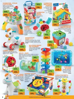 Náhled letáku Dráčik katalog - Vánoce od 08.10.2026 | Strana: 8 | Produkty: Kuličková dráha, Hračky, Kbelík, Odrážedlo