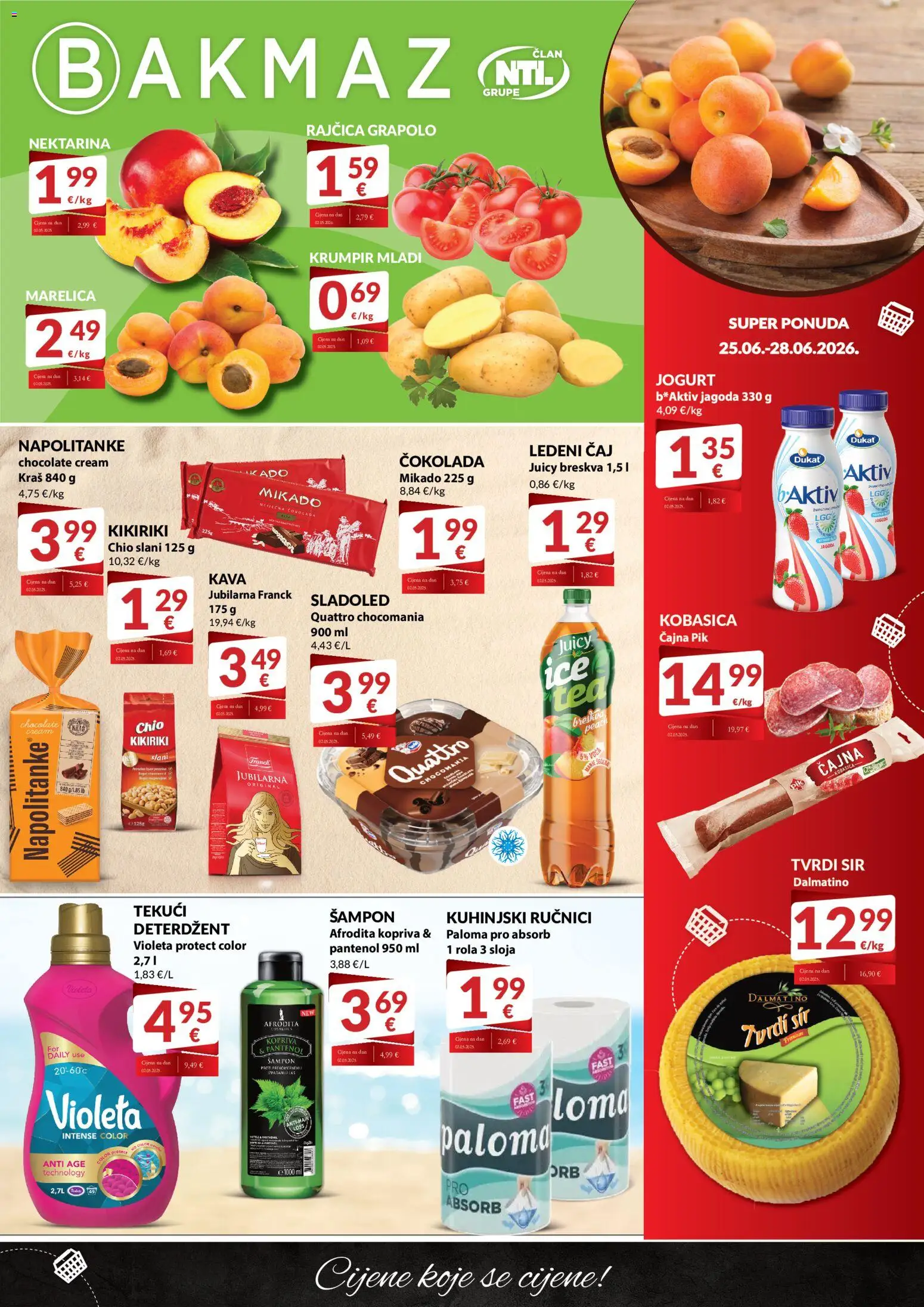Bakmaz katalog | vrijedi od 25.06.2026 | Stranica: 1