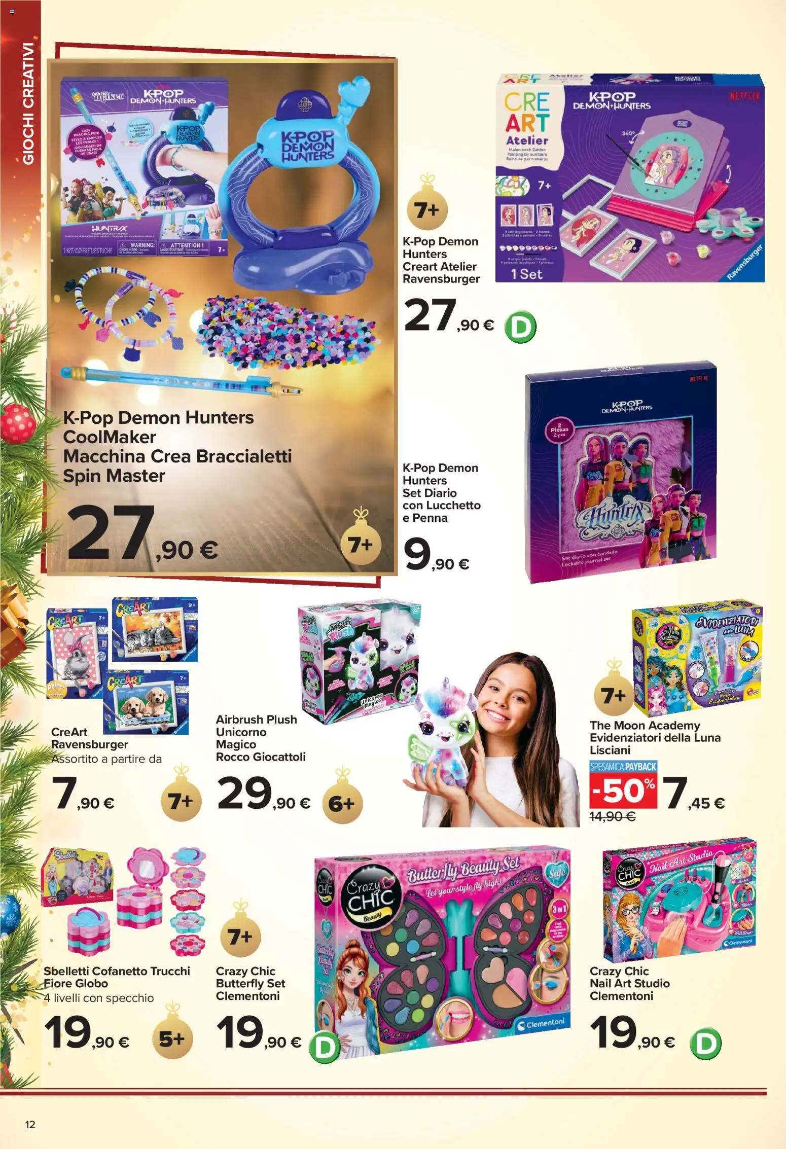 Volantino Carrefour del 23/10/2026 | Pagina: 12 | Prodotti: Giocattoli, The, Specchio