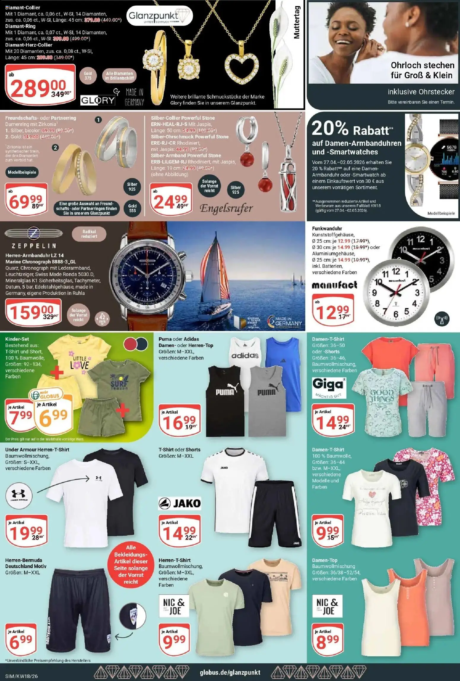 Globus Prospekt Simmern	 – gültig ab 27.04.2026 | Seite: 19 | Produkte: Smartwatch