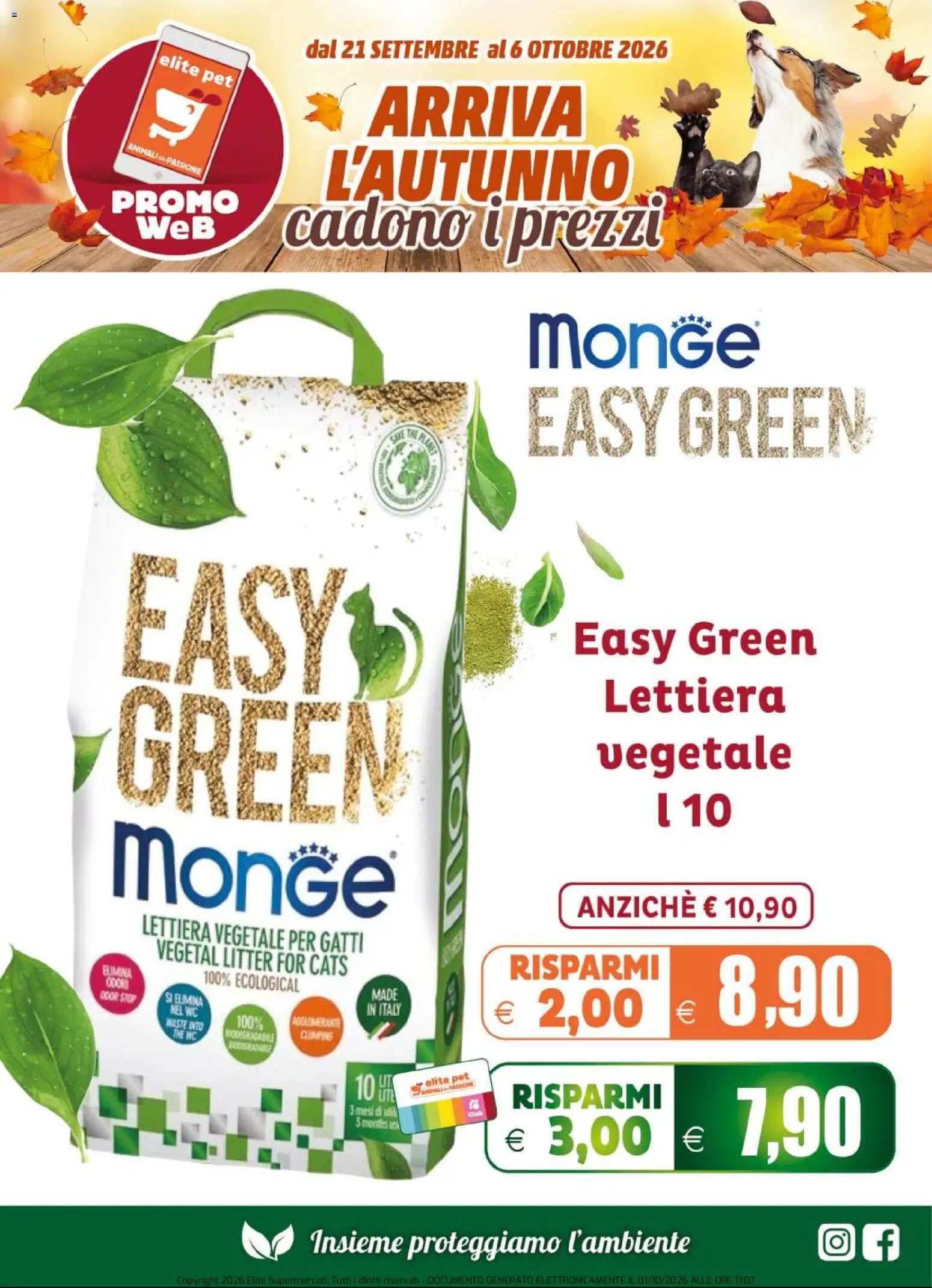 Volantino Elite Supermercati del 21/09/2026 | Pagina: 12 | Prodotti: The, WC