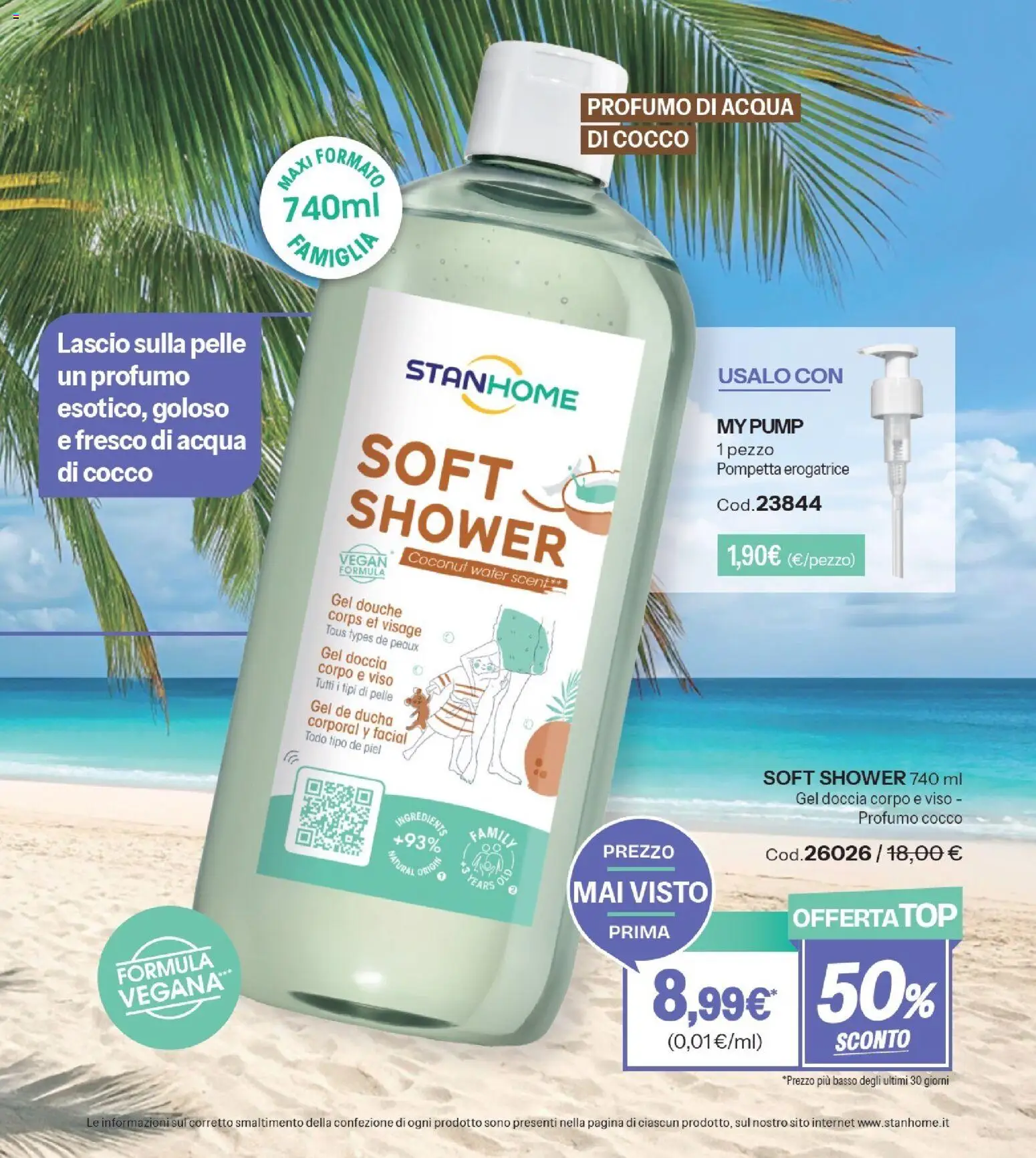 Volantino Stanhome del 12.05.2026 | Pagina: 95 | Prodotti: Acqua, Cocco, Doccia, Profumo