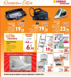 Anteprima del volantino Conad volantino Superstore Piemonte valido a partire dal 30/07/2026 | Pagina: 28 | Prodotti: Schermo, Caldaia, Griglia, Guanciale