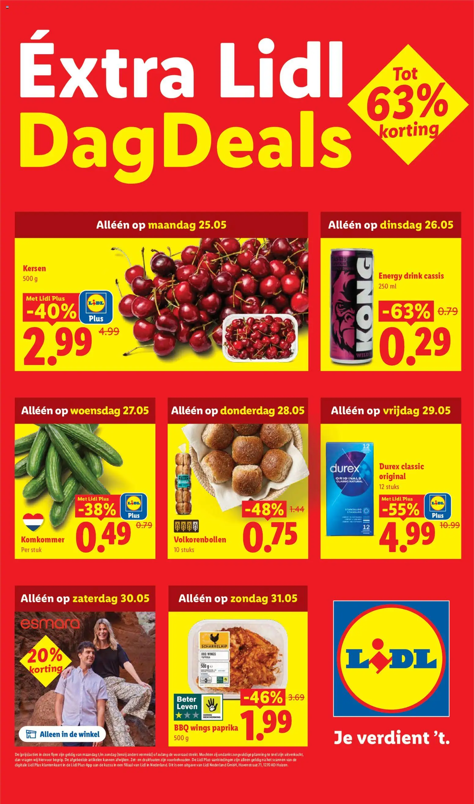 {H1} | Pagina: 2 | Producten: Kersen, Komkommer, Cassis, Kész piskótalap