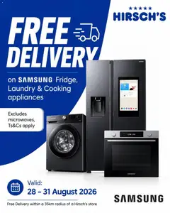 Hirsch's specials catalogue – valid from 28/08/2026