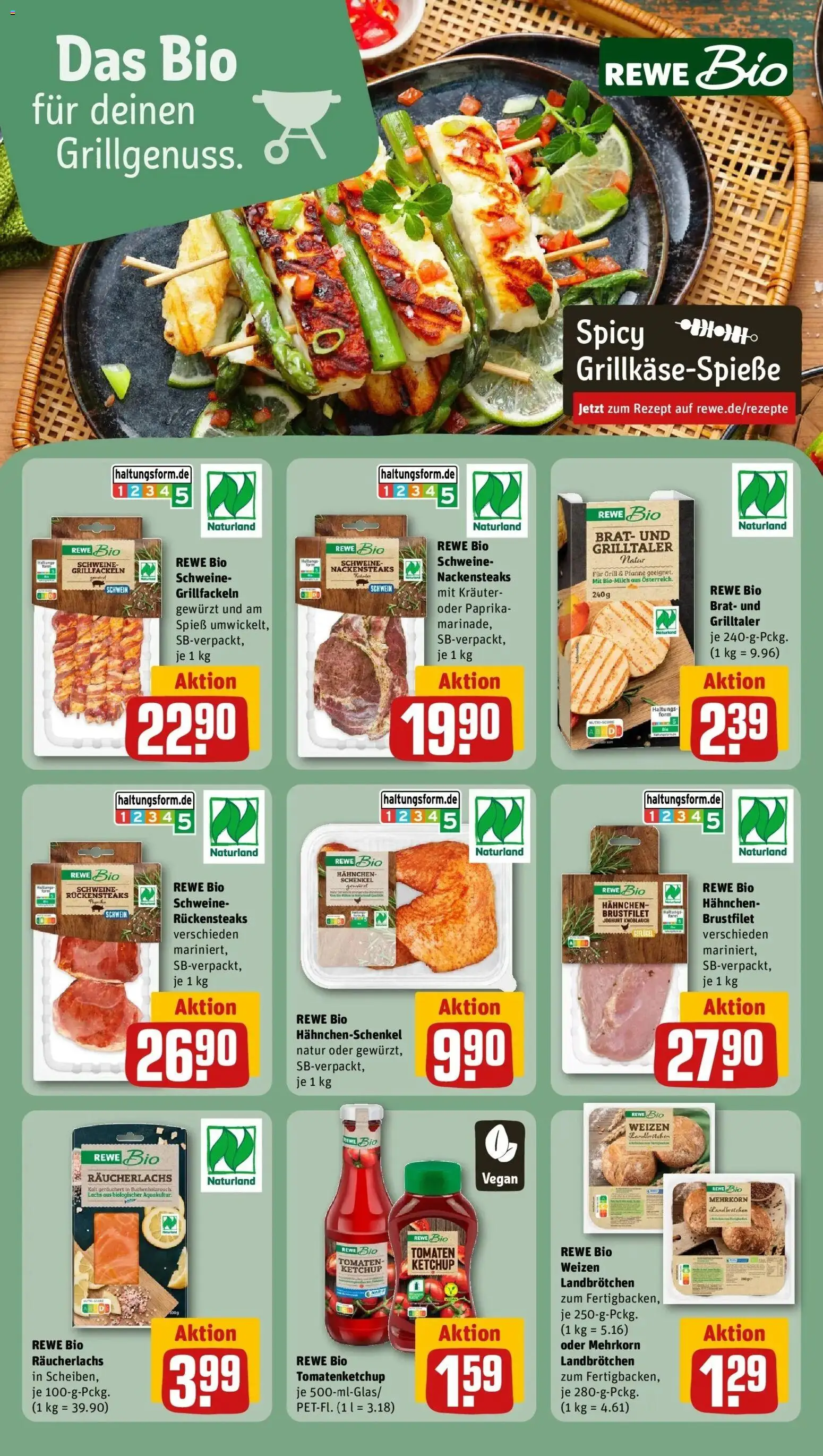 Rewe Prospekt Hoyerswerda – gültig ab 01.06.2026 | Seite: 22 | Produkte: Tomaten, Lachs, Räucherlachs, Knoblauch