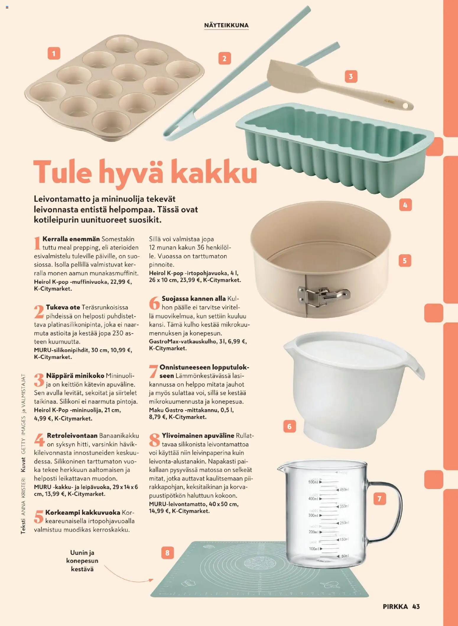 K-Market - Pirkka – voimassa 30/09/2026 alkaen | Sivu: 43