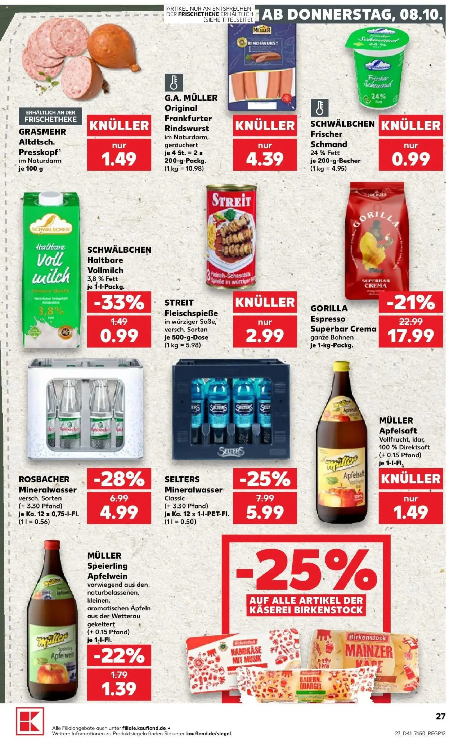 Prospekt Kaufland ab 05.10.2026 » Angebote Online zum Blättern | Seite: 37