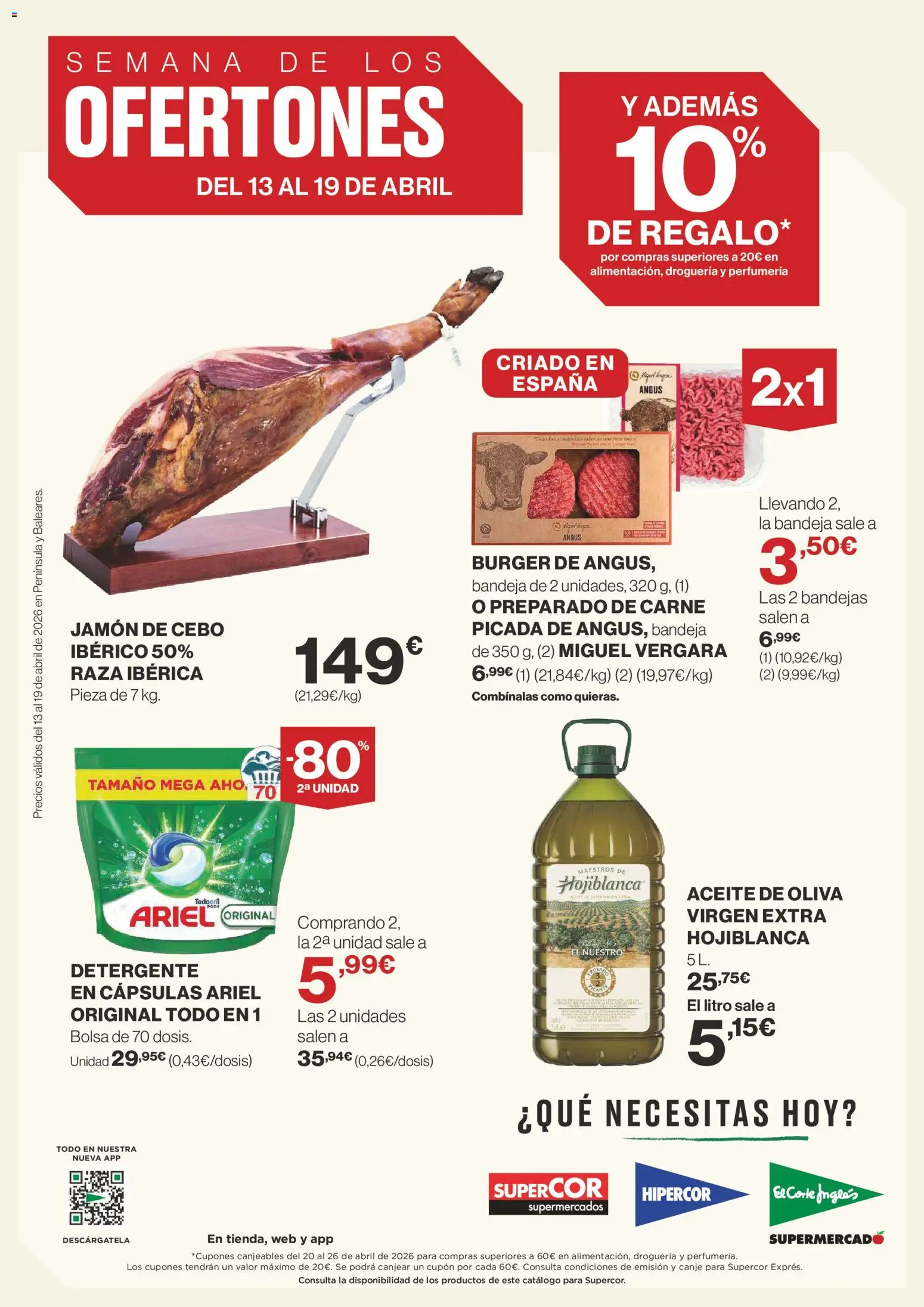 Hipercor catálogo │ válido desde el 13.04.2026 | Página: 1