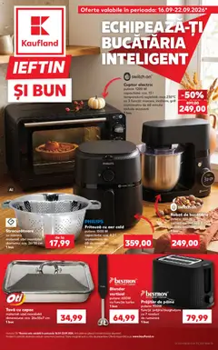 Ofertele Kaufland valabile de la 16.09.2026
