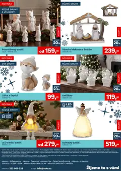Náhled letáku ASKO nábytek leták - Vánoční zboží od 08.10.2026 | Strana: 4 | Produkty: Osvětlení, Vánoční dekorace, LED, Dekorace