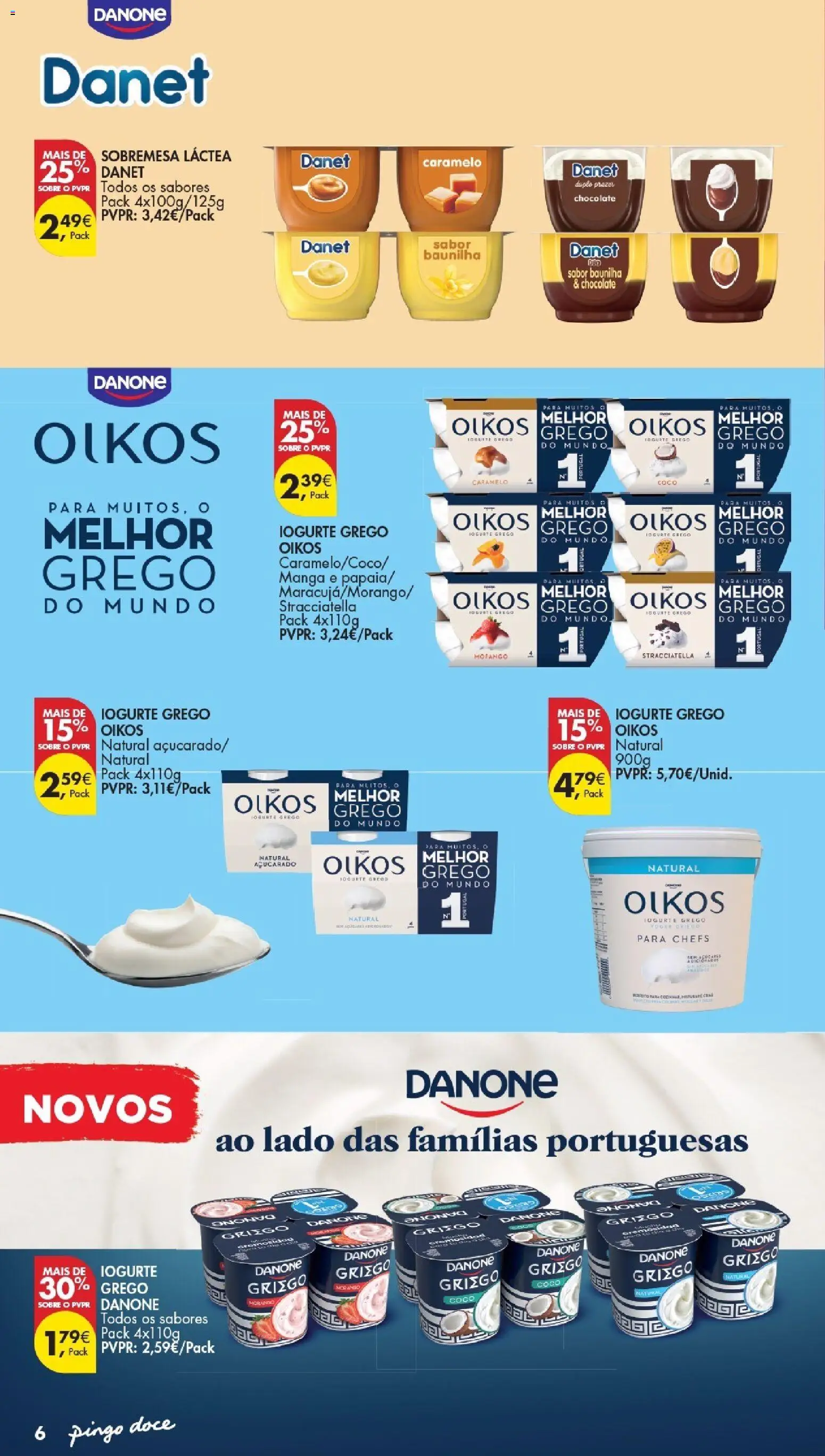 Pingo Doce Especial Iogurtes │ válido de 01/09/2026 | Página: 6 | Produtos: Baunilha, Sobremesa, Iogurte, Iogurte grego