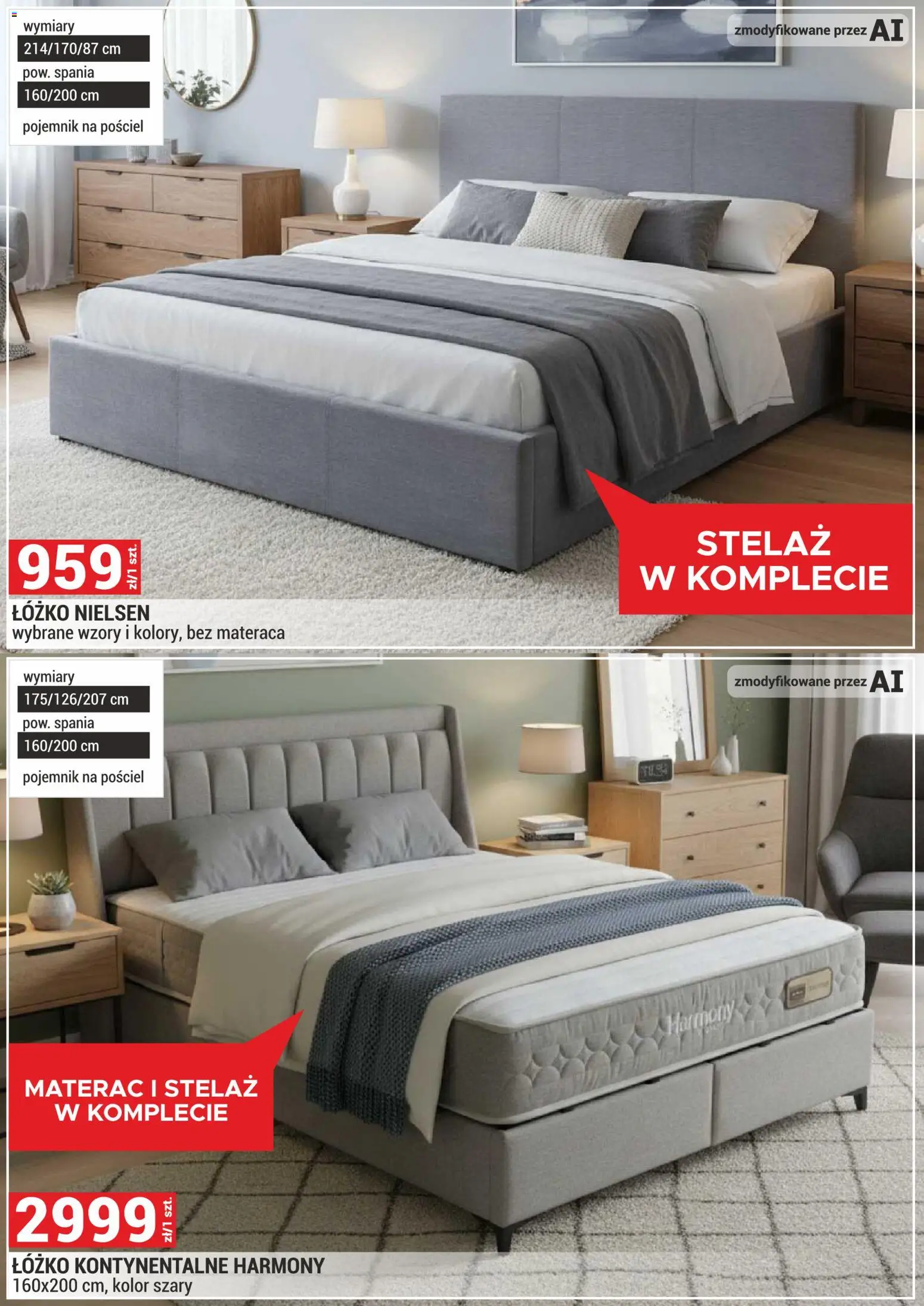 Merkury Market gazetka - Meble, Wypoczynki, Materace od 01.09.2026 | Strona: 43 | Produkty: Pościel, Łóżko, Materac