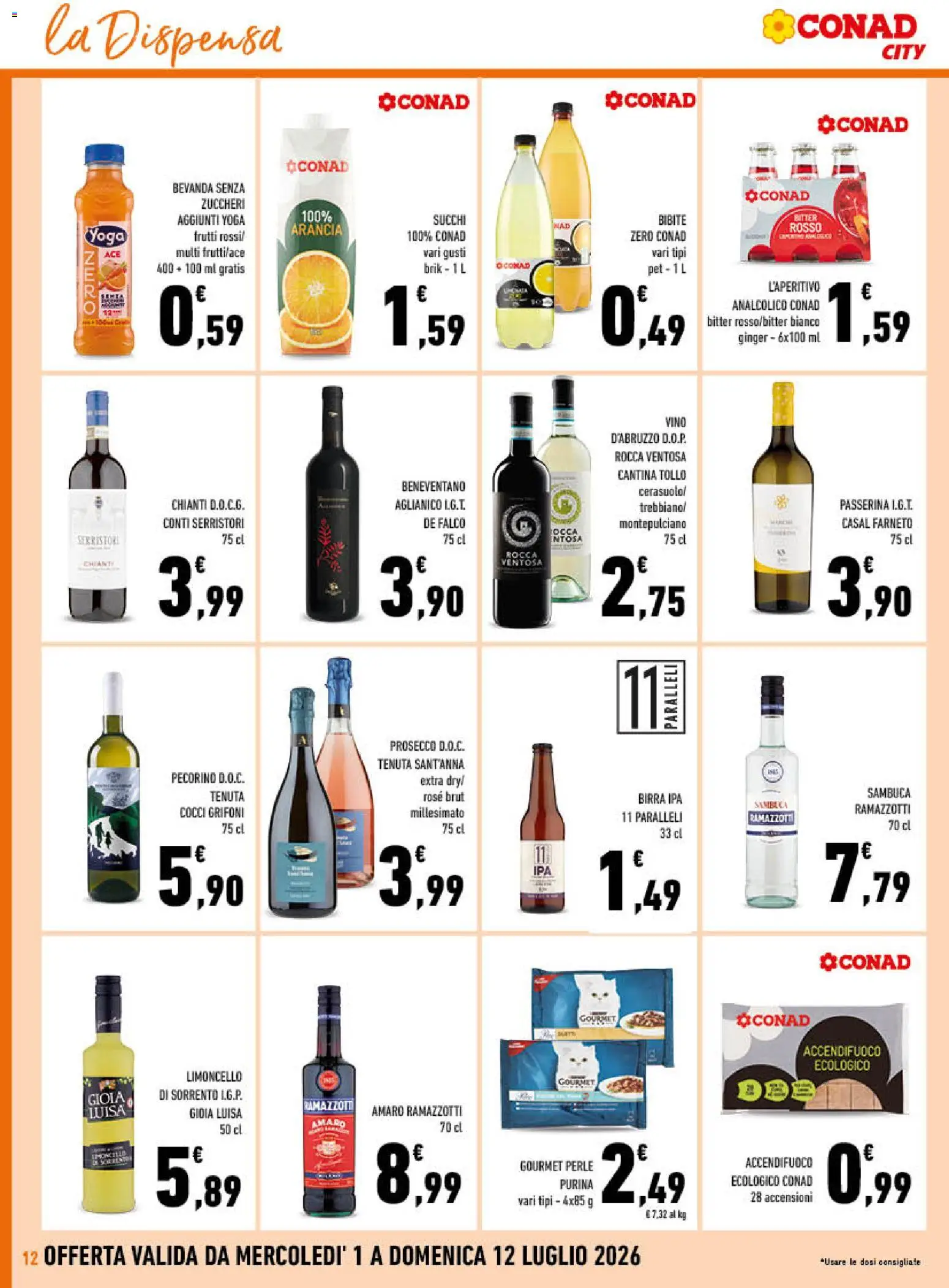 Volantino Conad del 01/07/2026 | Pagina: 12