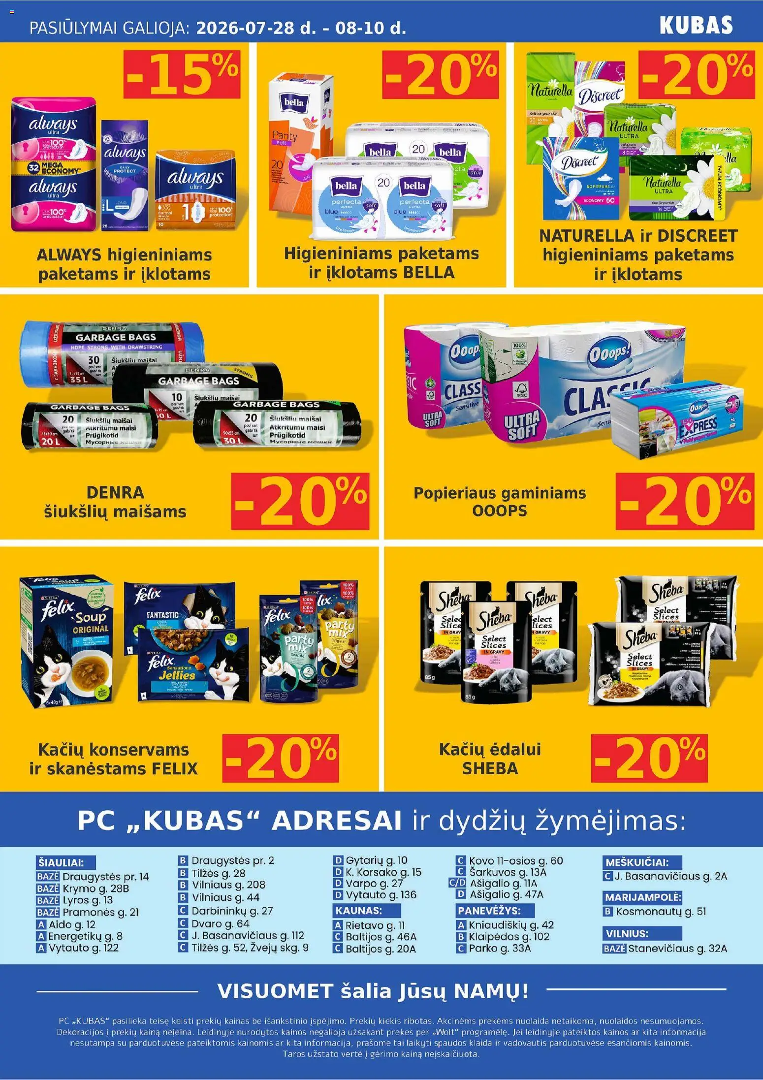 Kubas akcijos nuo 2026.07.28 | Puslapis: 10