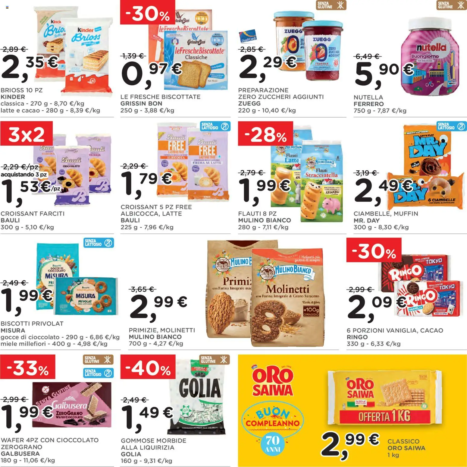 Volantino Poli del 28/10/2026 | Pagina: 15 | Prodotti: Crema, Cioccolato, Muffin, Stracciatella