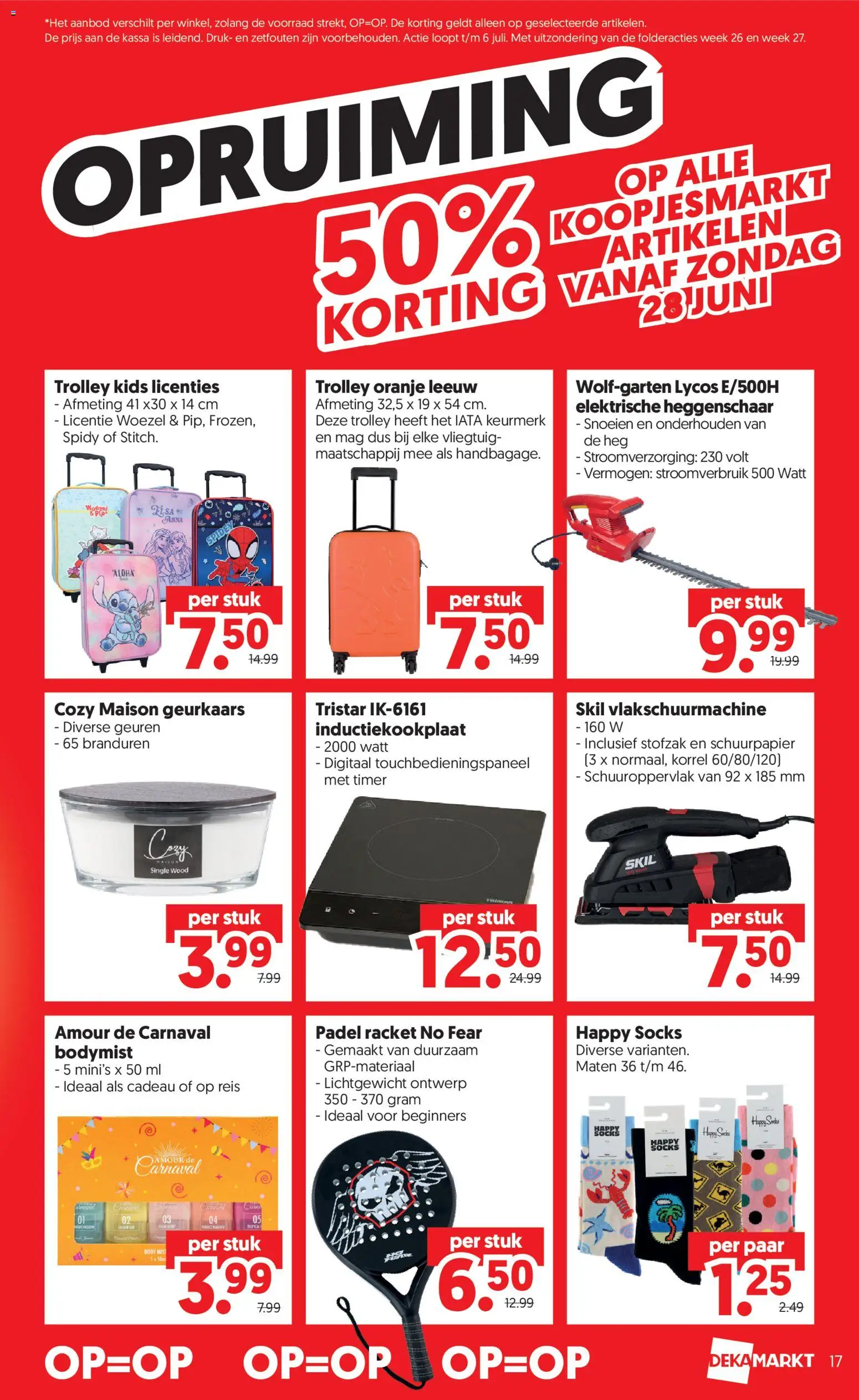{H1} | Pagina: 17 | Producten: Geuren, Trolley