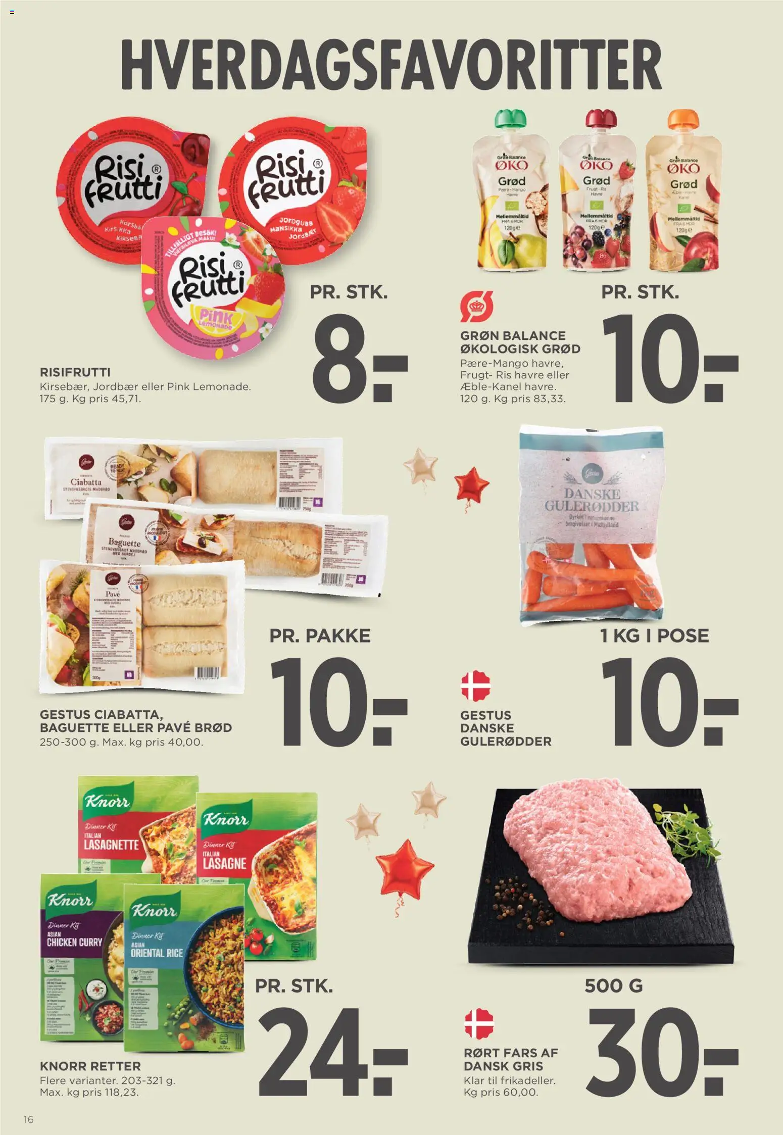 Meny tilbudsavis – gyldig fra 25/09/2026 | Side: 22 | Produkter: Smør, Brød, Jordbær, Lasagne