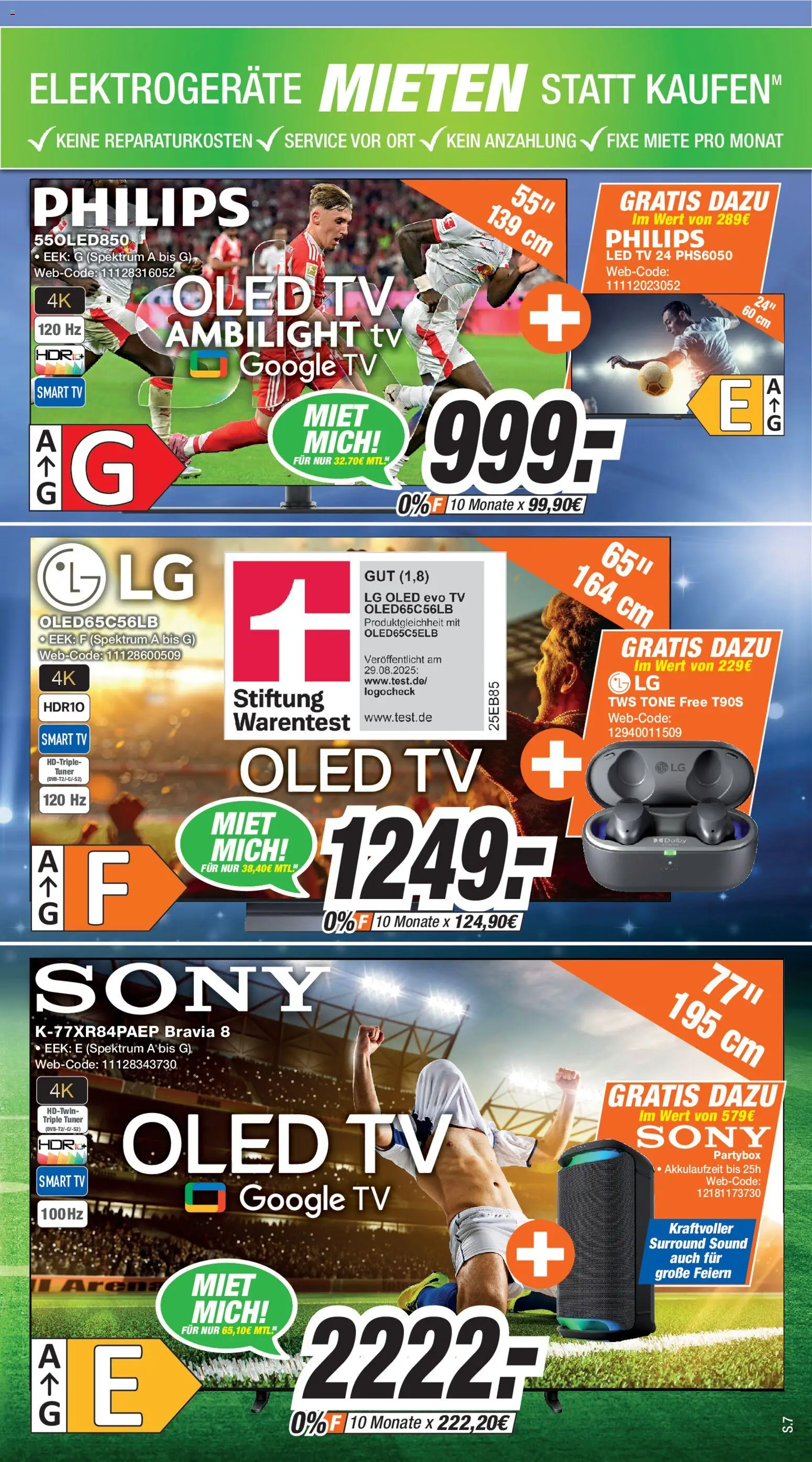 Expert Prospekt Angebote – gültig ab 02.05.2026 | Seite: 7 | Produkte: LG, Sony, Philips, Smart TV