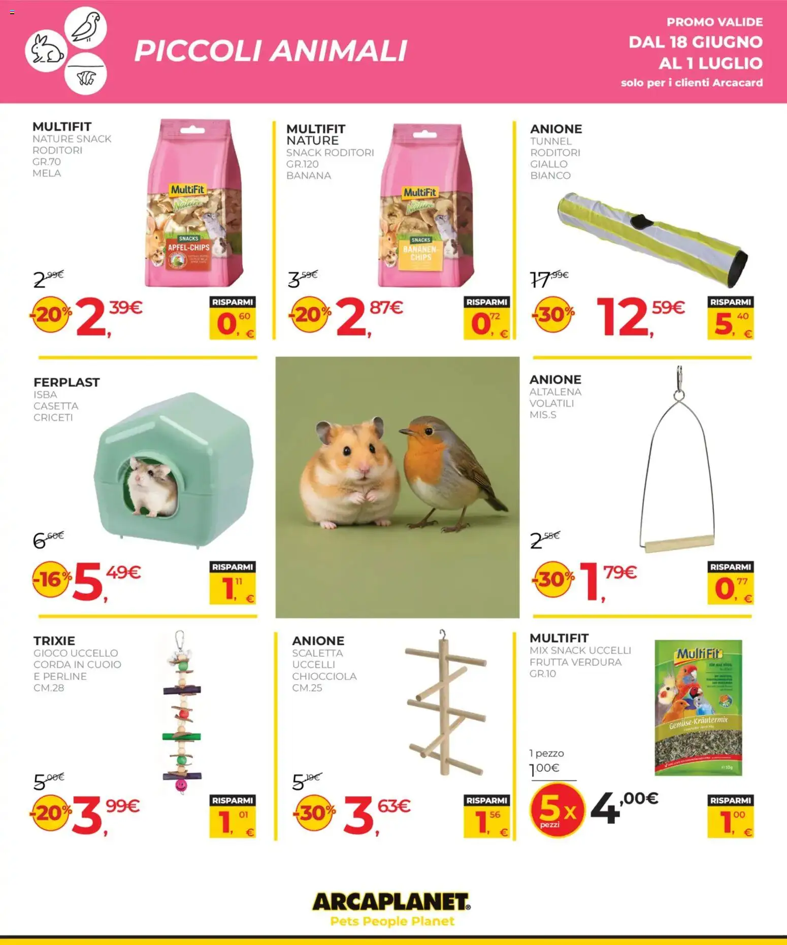 Volantino Arcaplanet del 18.06.2026 | Pagina: 28