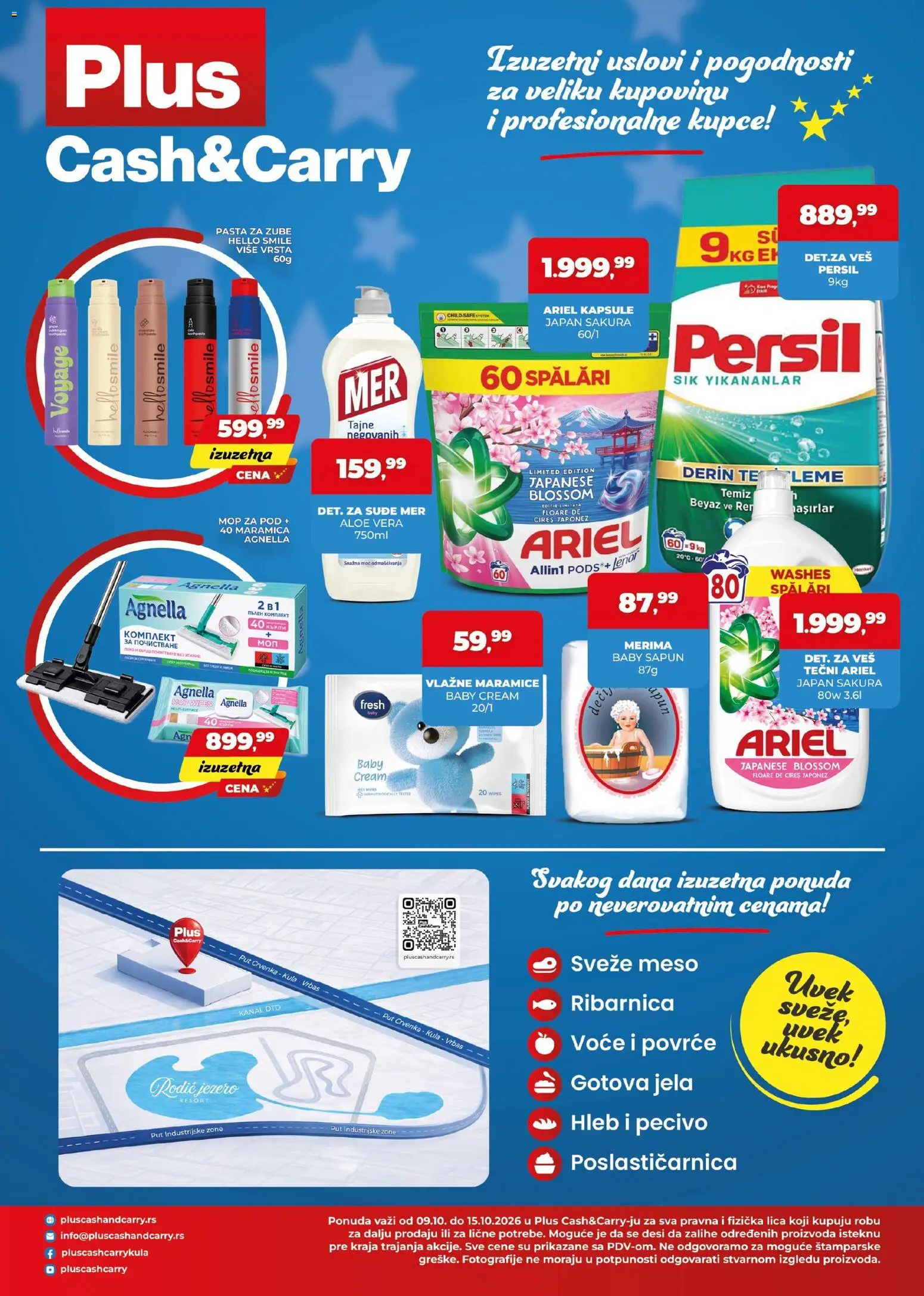 Plus Cash & Carry katalog - važi od 09.10.2026 | Strana: 4 | Proizvode: Aloe vera, Lenor, Mop, Pasta
