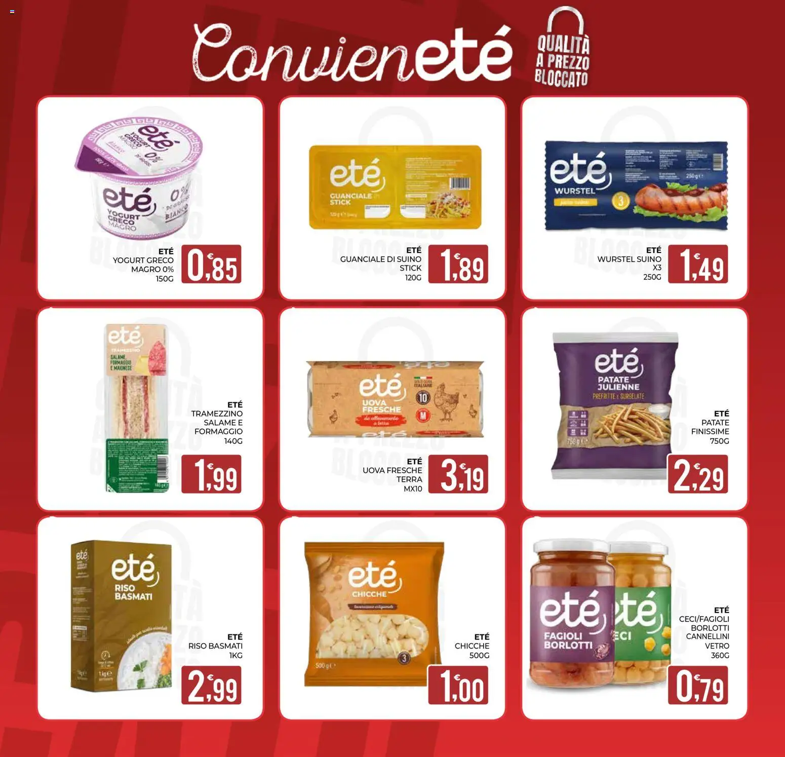 Volantino Eté del 13/10/2026 | Pagina: 28 | Prodotti: Riso Basmati, Riso, Cannellini, Fagioli