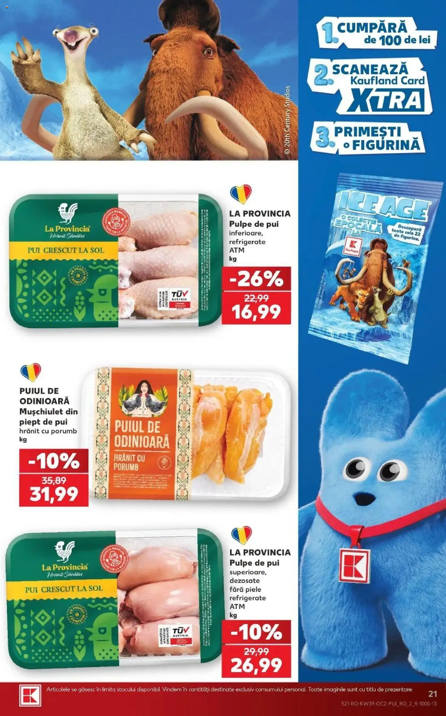 Kaufland Comarnic 23.09.2026 - Revista si Oferta | Pagină: 21 | Produse: La provincia, Pui, Porumb