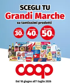 Anteprima del volantino COOP volantino Marche Domodossola valido a partire dal 18.06.2026