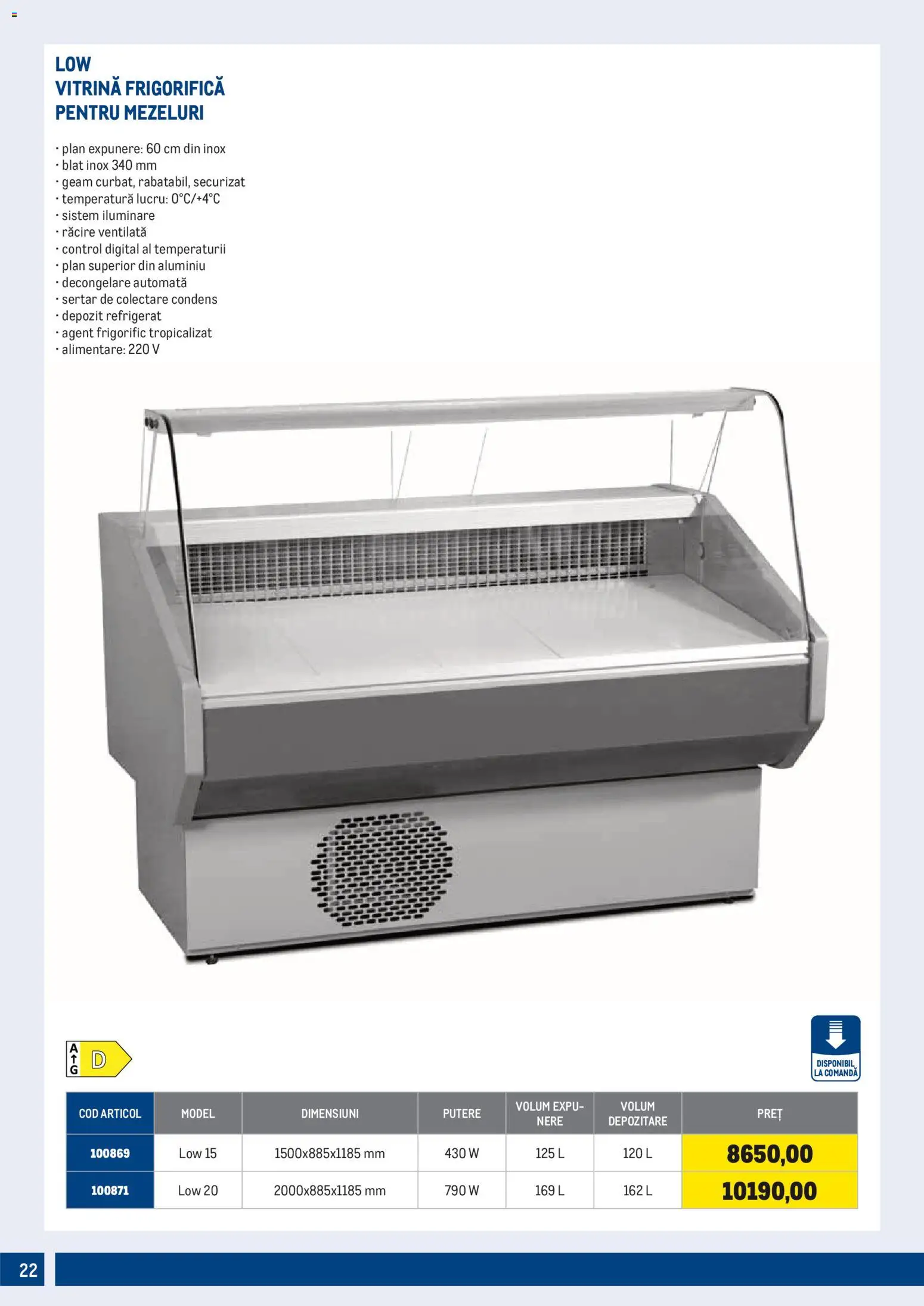 Noul catalog Metro – valabil de la 01.10.2026 | Pagină: 22 | Produse: Vitrină, Depozitare