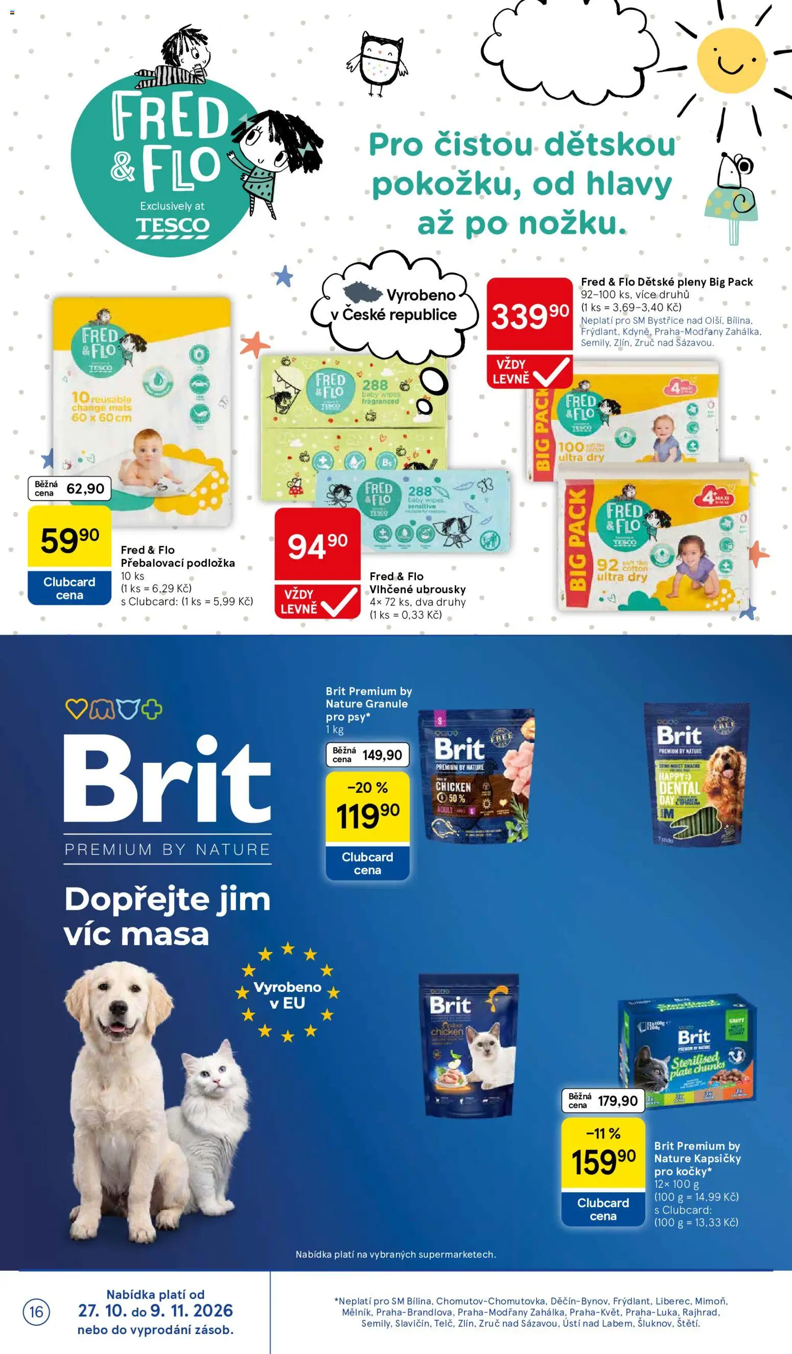 Tesco leták - Supermarket od 29.10.2026 | Strana: 16