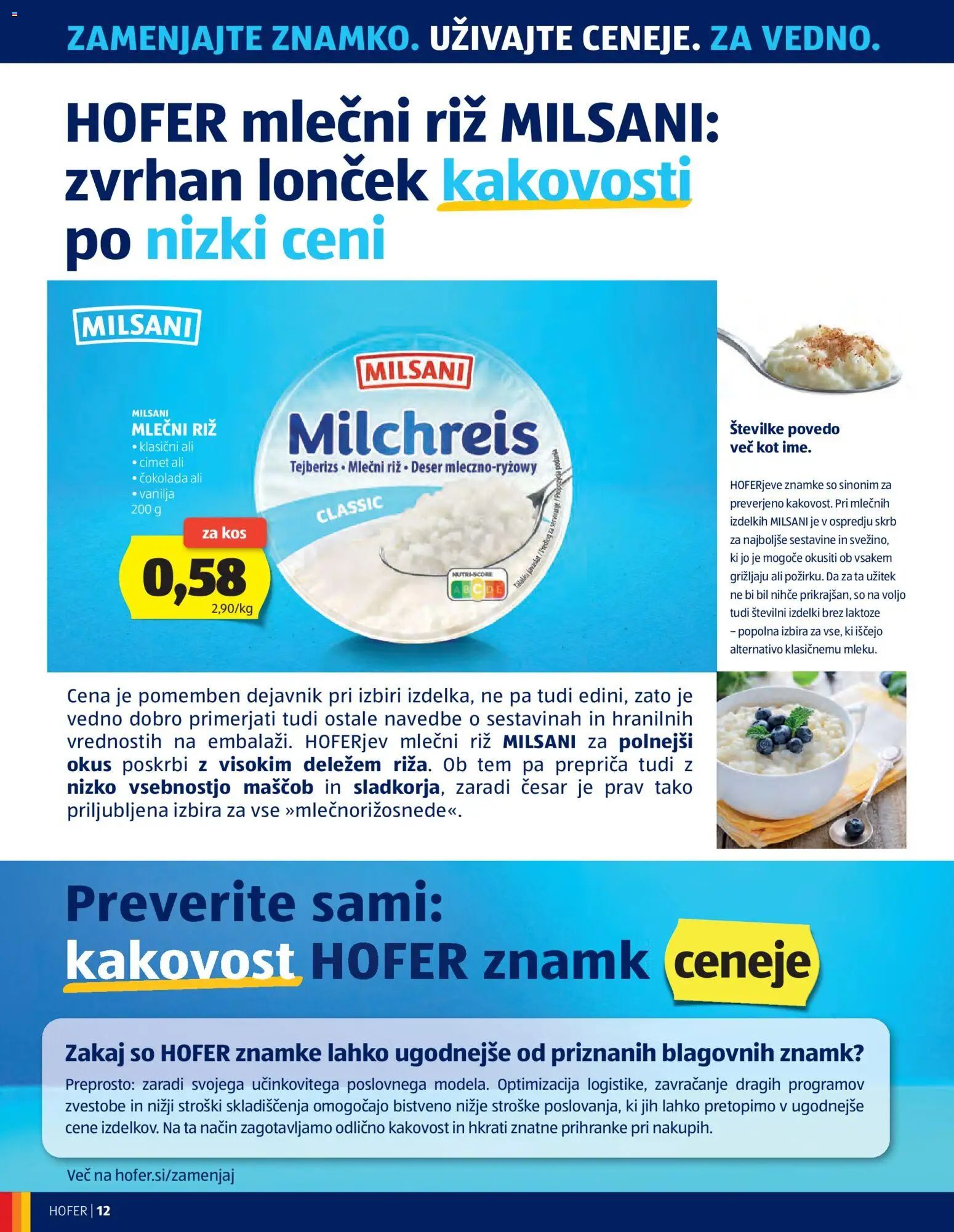 Hofer SI katalog | vrijedi od 27.05.2026 | Stranica: 12 | Proizvodi: Čokolada