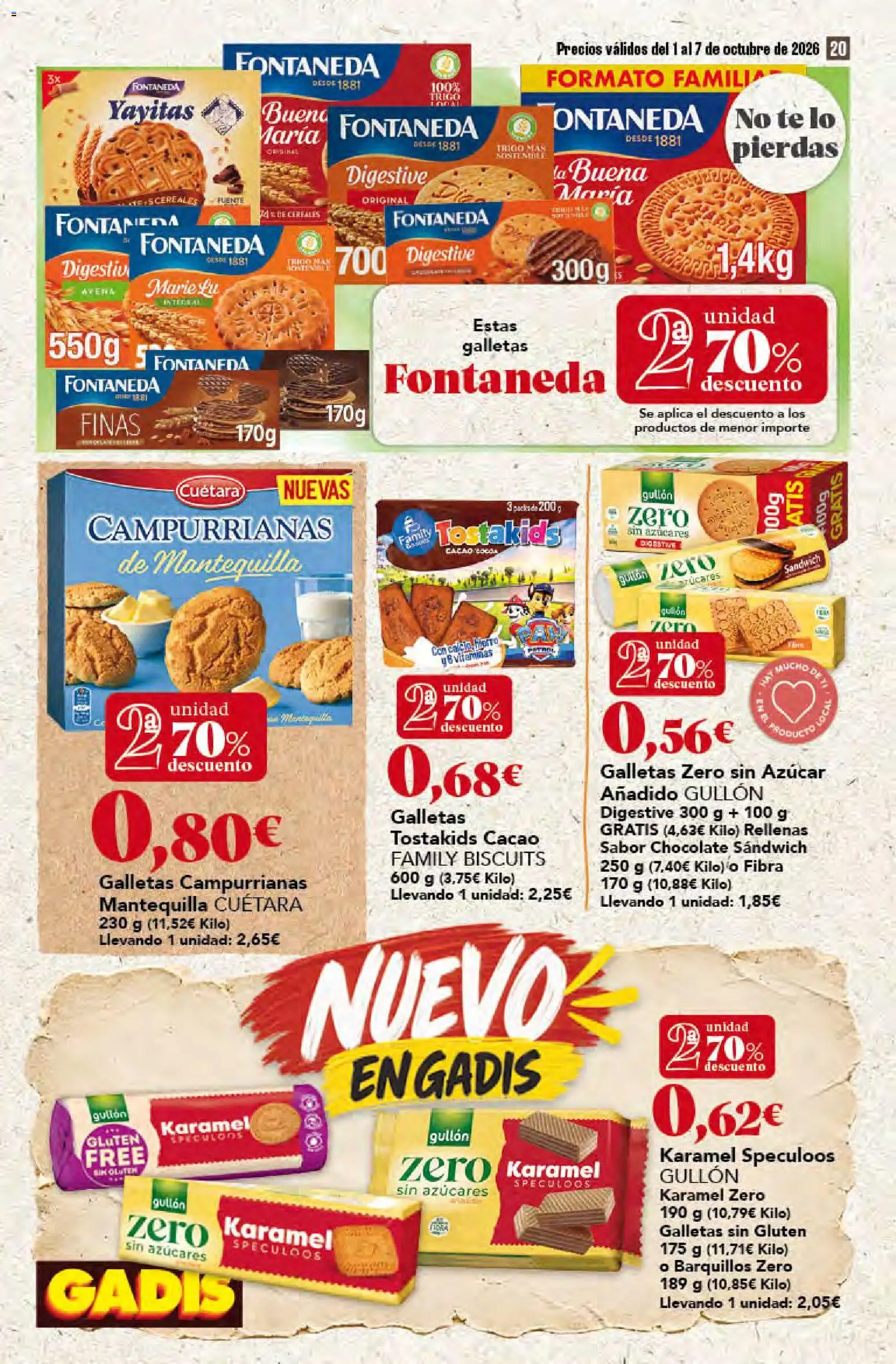 Gadis - folleto │ válido desde el 01/10/2026 | Página: 20