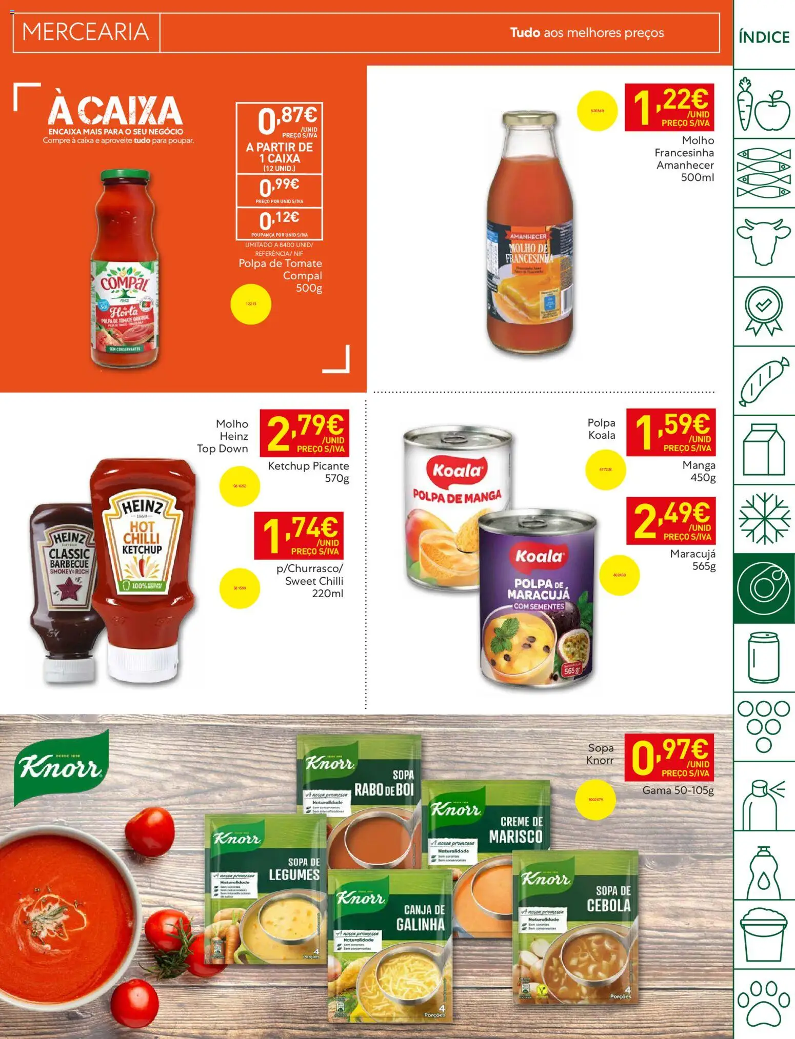 Recheio Folheto Madeira │ válido de 19.05.2026 | Página: 27 | Produtos: Top, Knorr, Caixa, Creme