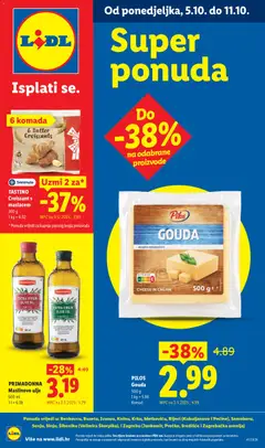 Lidl Super ponuda - Pregled kataloga iz trgovine Lidl, vrijedi od 05.10.2026