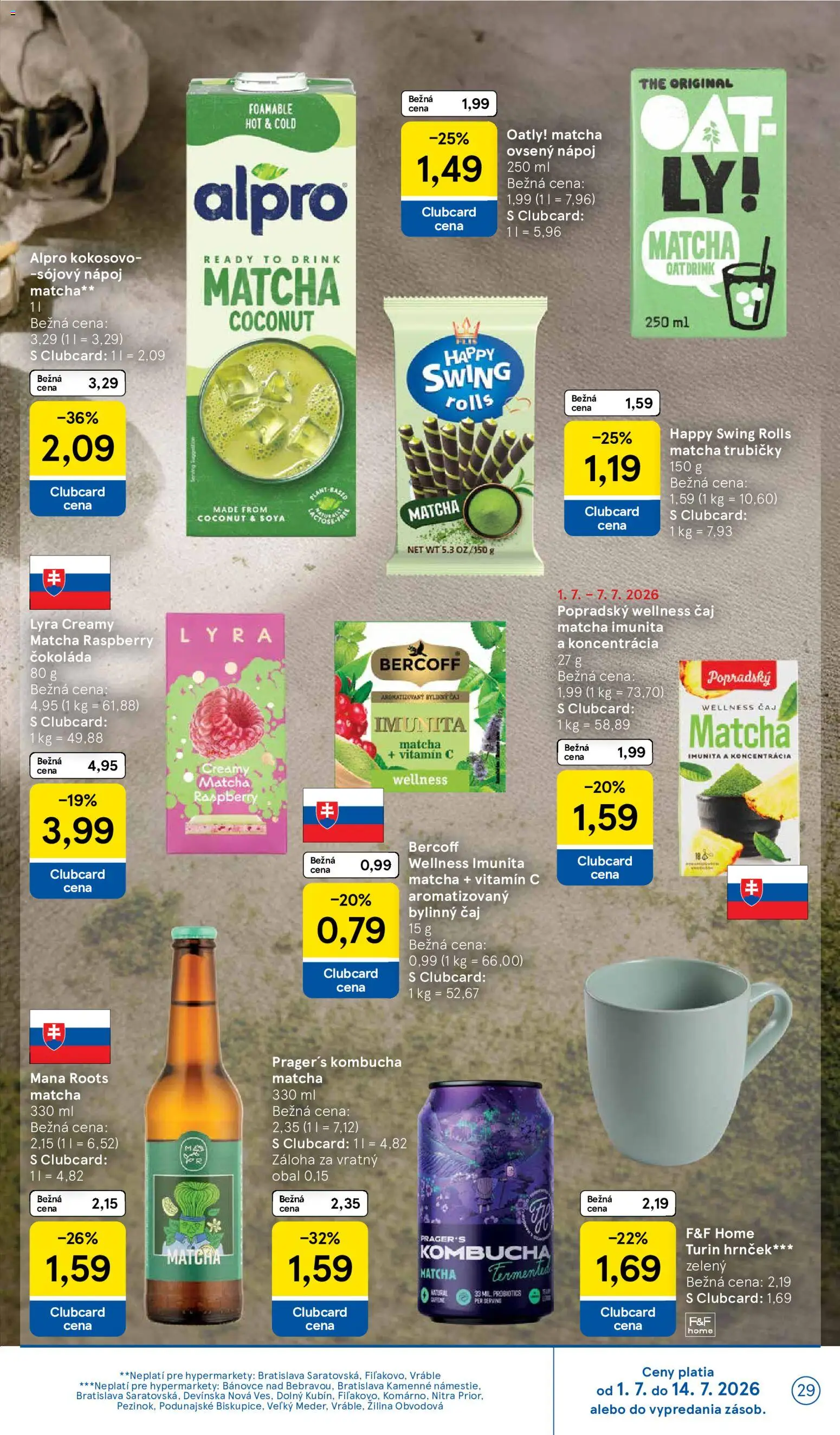 Nové Tesco akcie – leták je platný od 01.07.2026 | Strana: 29