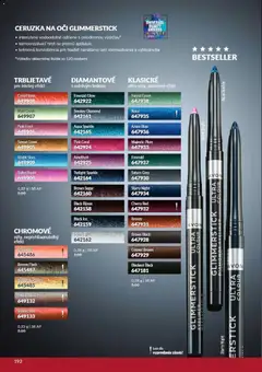 Avon leták platný od 01.11.2026 | Strana: 192 | Produkty: Ceruzka na oči, Ceruzka