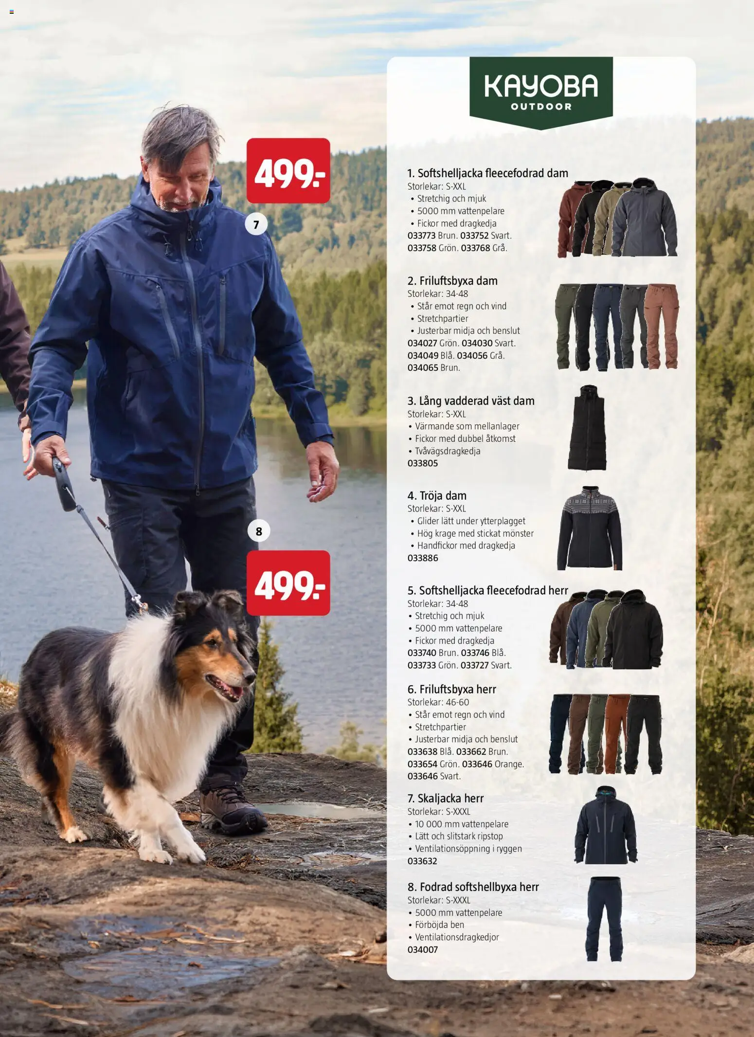 Jula reklamblad aktuell från 01/09/2026 | Sida: 45 | Produkter: Ben, Tröja, Väst, Fickor