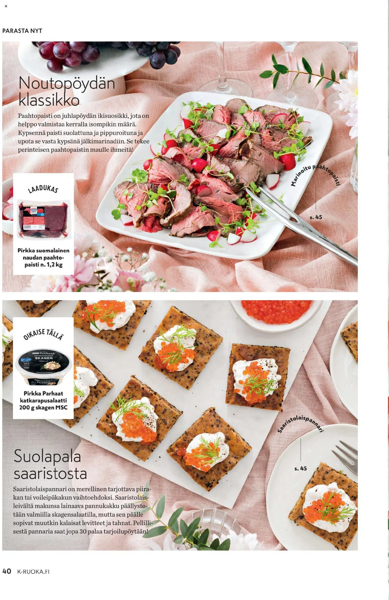 K-Citymarket - K-Ruoka – voimassa 06.05.2026 alkaen | Sivu: 40