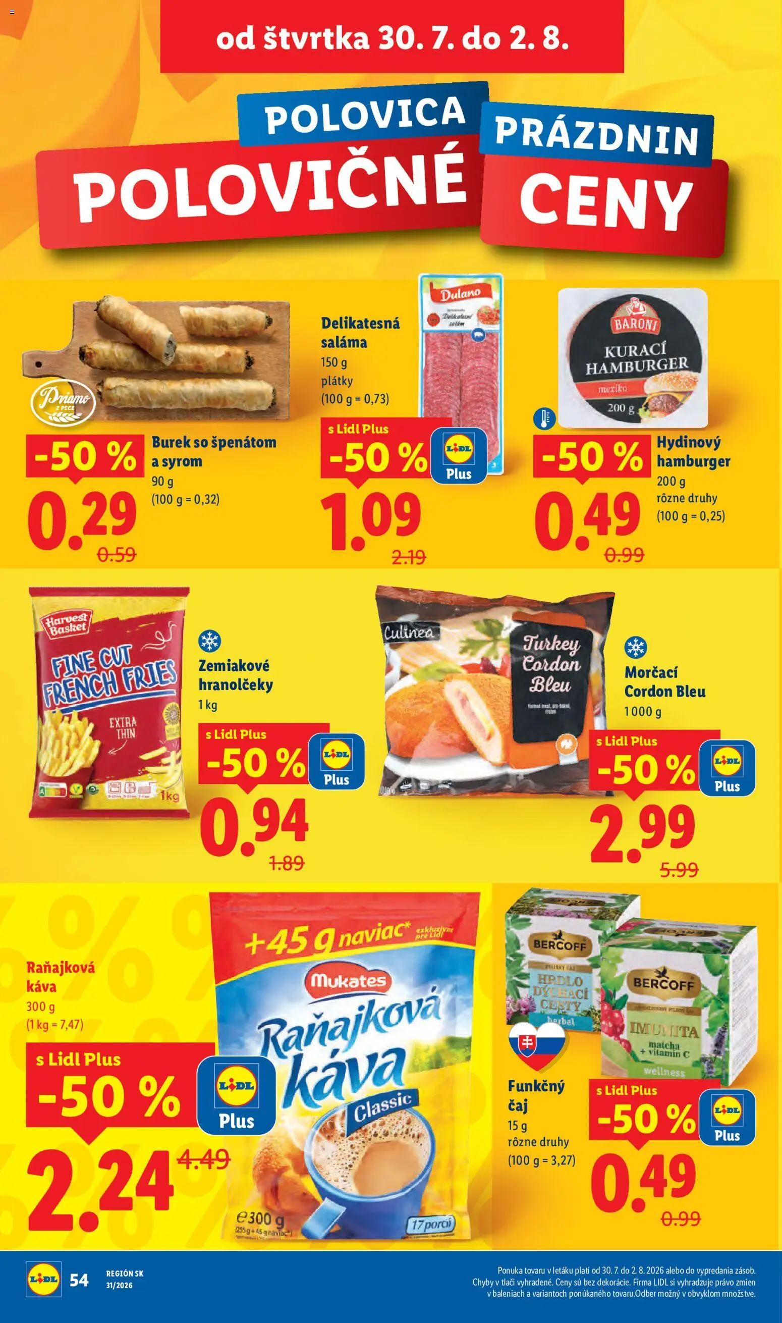 Nové Lidl akcie – leták je platný od 27.07.2026 | Strana: 84