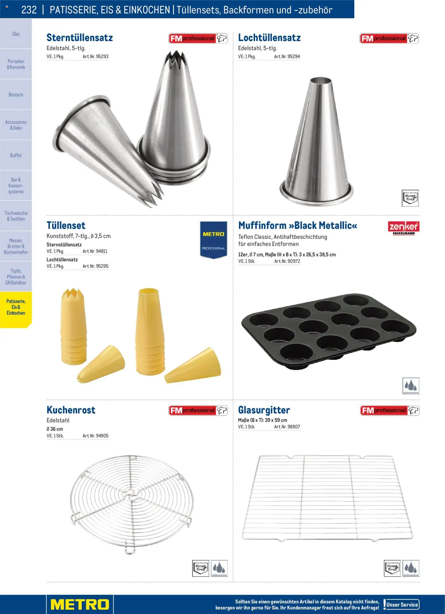 Metro angebote Gastro Non-Food Katalog gültig ab 01.01.2026 | Seite: 232 | Produkte: Eis
