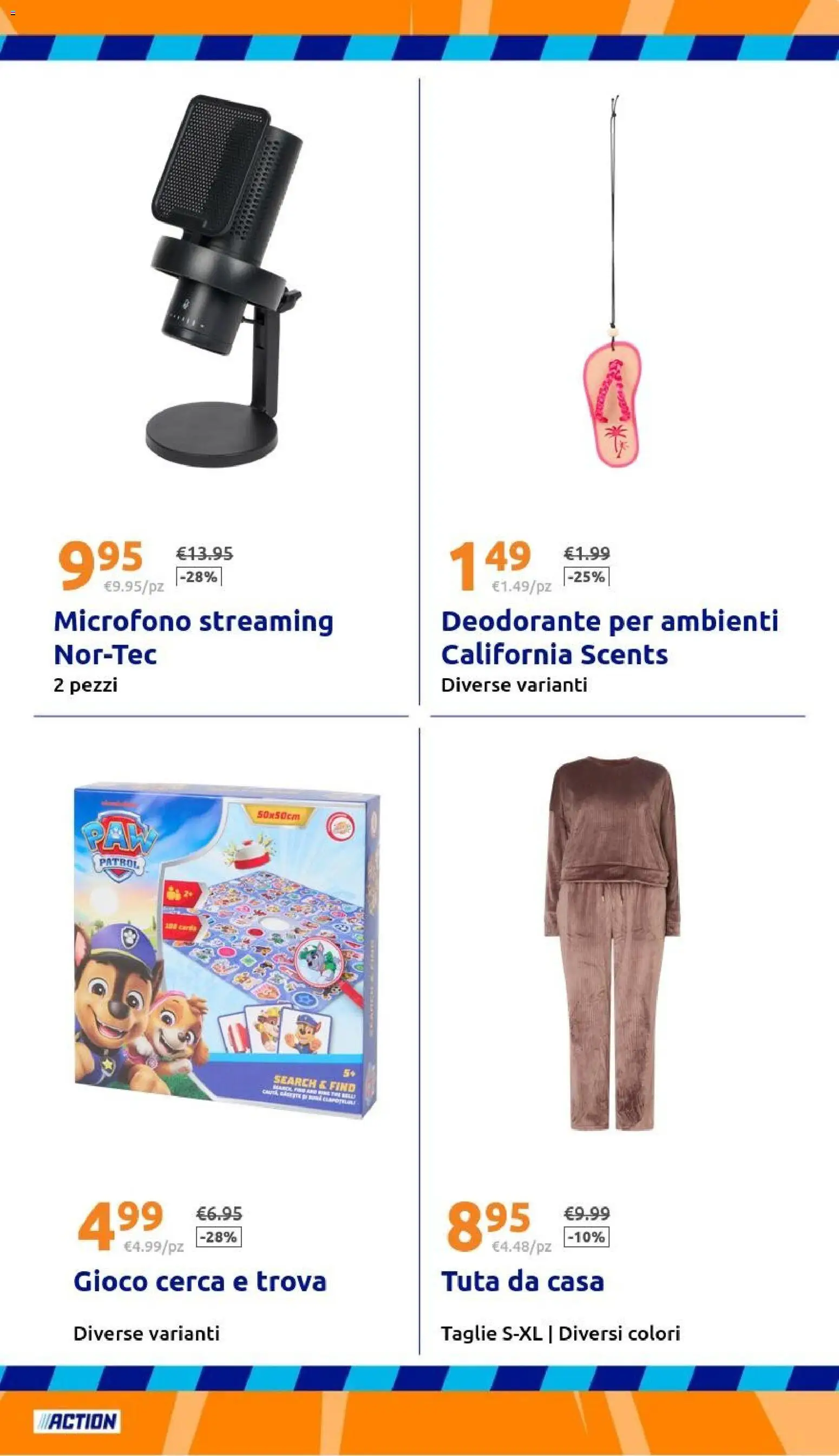 Volantino Action del 16/09/2026 | Pagina: 29 | Prodotti: Deodorante, Gioco, Microfono, Deodorante per ambienti