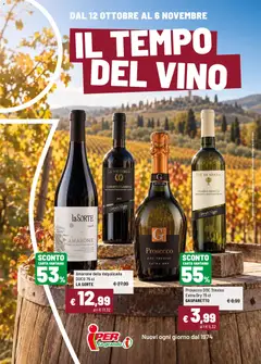 Anteprima del volantino Iper volantino Il Tempo Del Vino valido a partire dal 12/10/2026