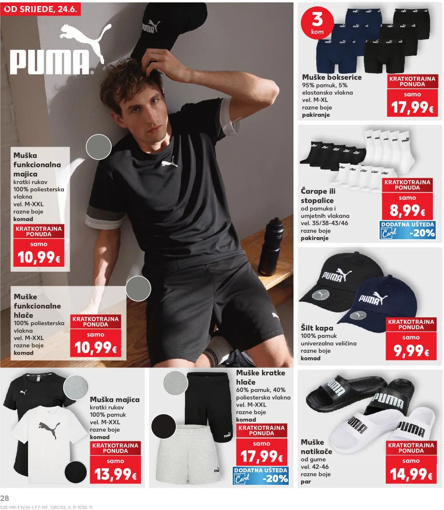 Kaufland HR akciós ujság - amely érvényes a következő dátumtól: 24.06.2026 | Oldal: 28