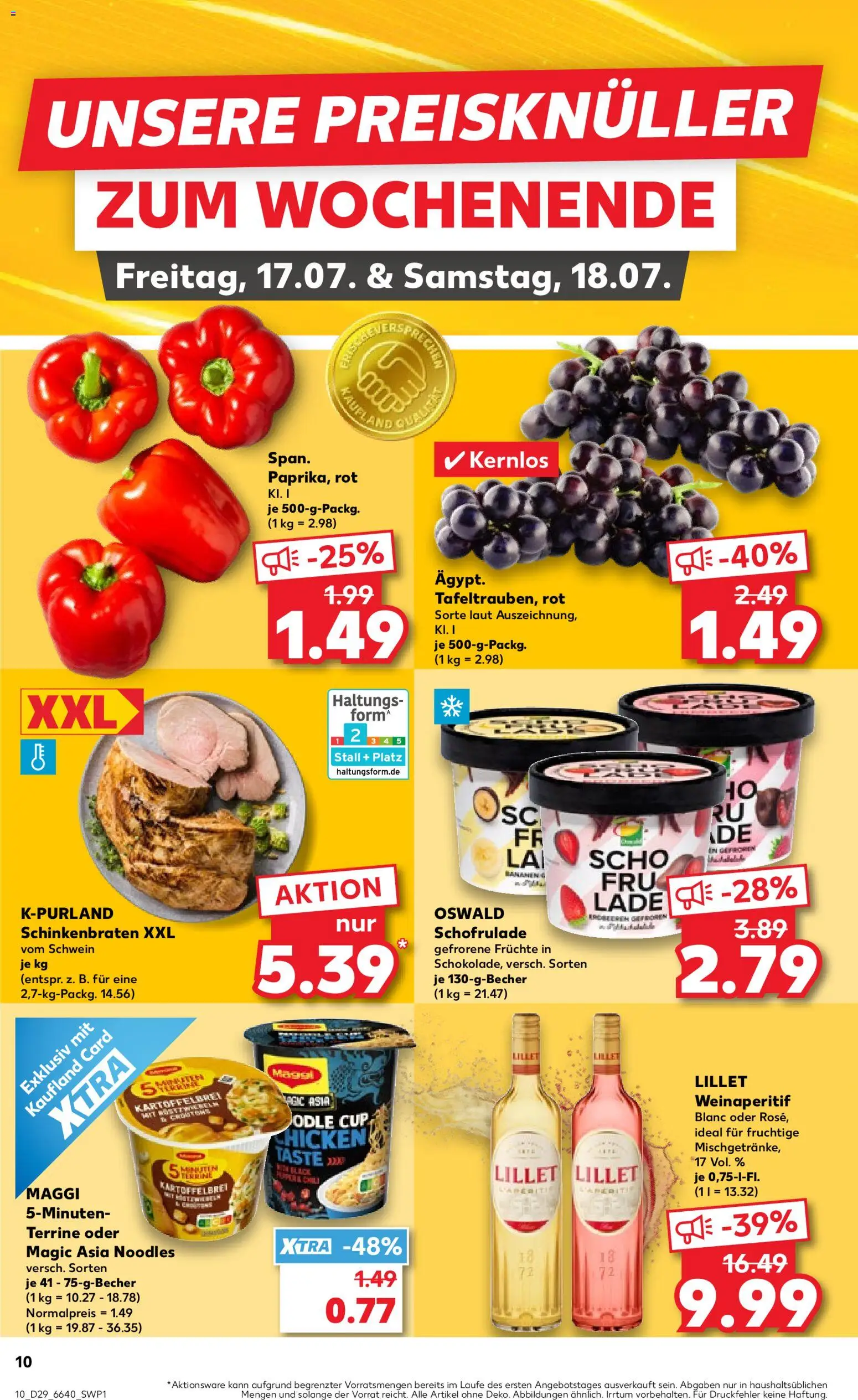 Kaufland Prospekt – gültig ab 16.07.2026 | Seite: 10 | Produkte: Maggi, Lillet