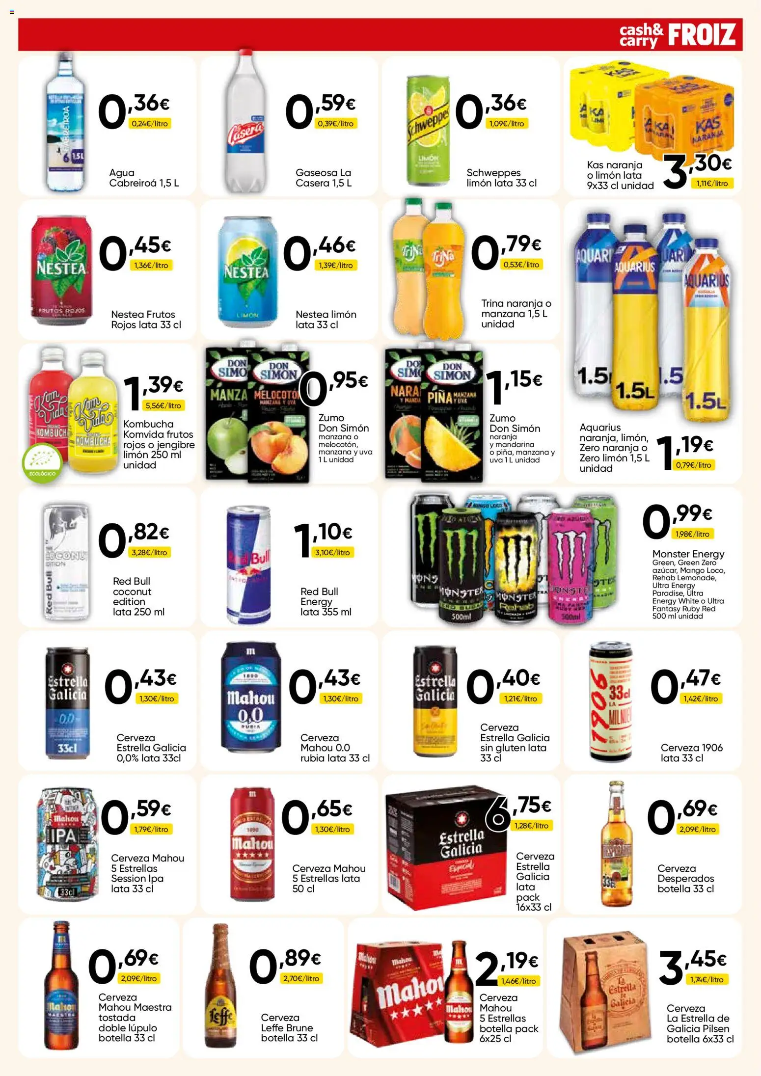 Froiz - Folleto Cash │ válido desde el 15/09/2026 | Página: 7 | Productos: Jengibre, Zumo, Manzana, Agua