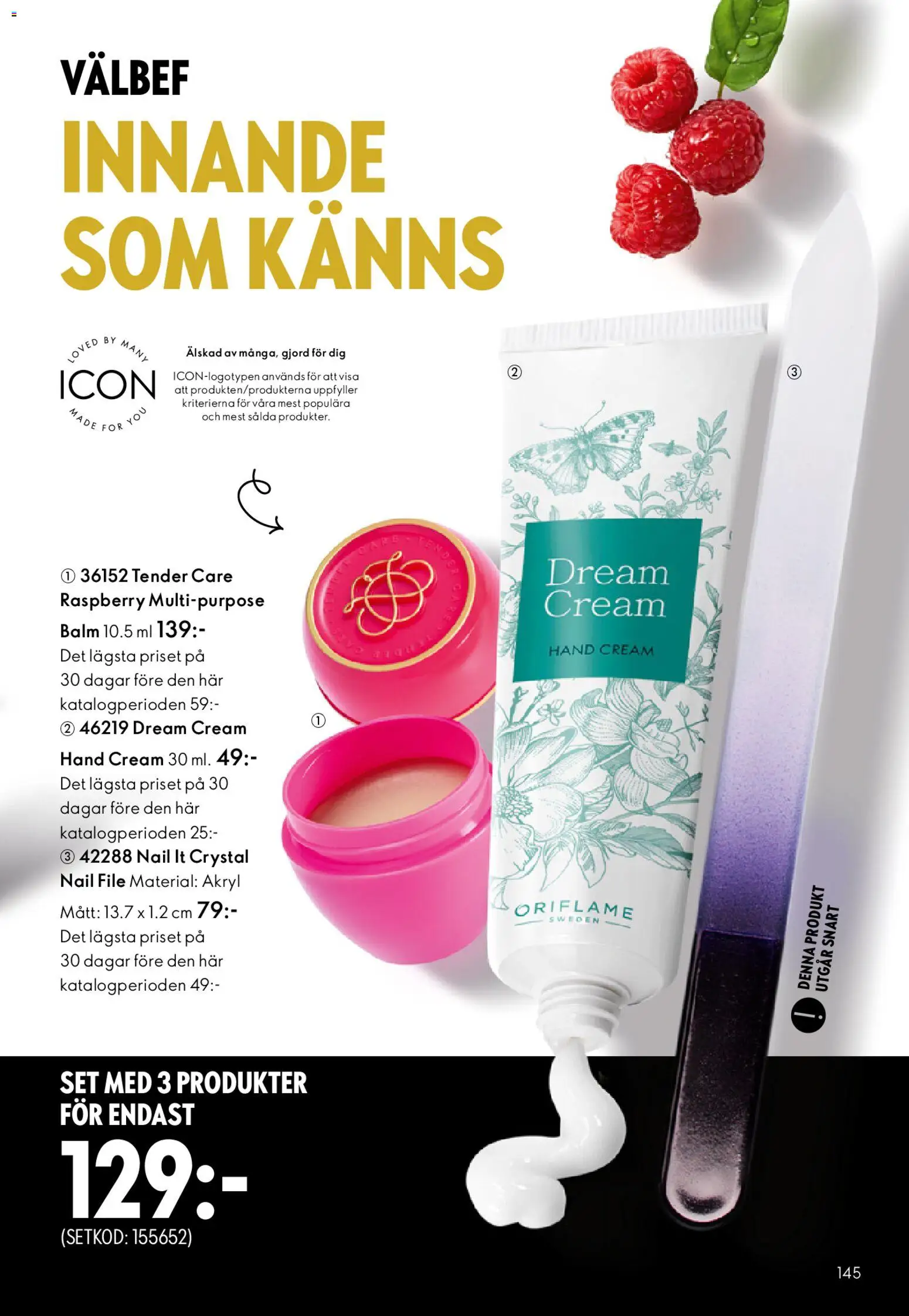 Oriflame reklamblad aktuell från 01.04.2026 | Sida: 145 | Produkter: Set