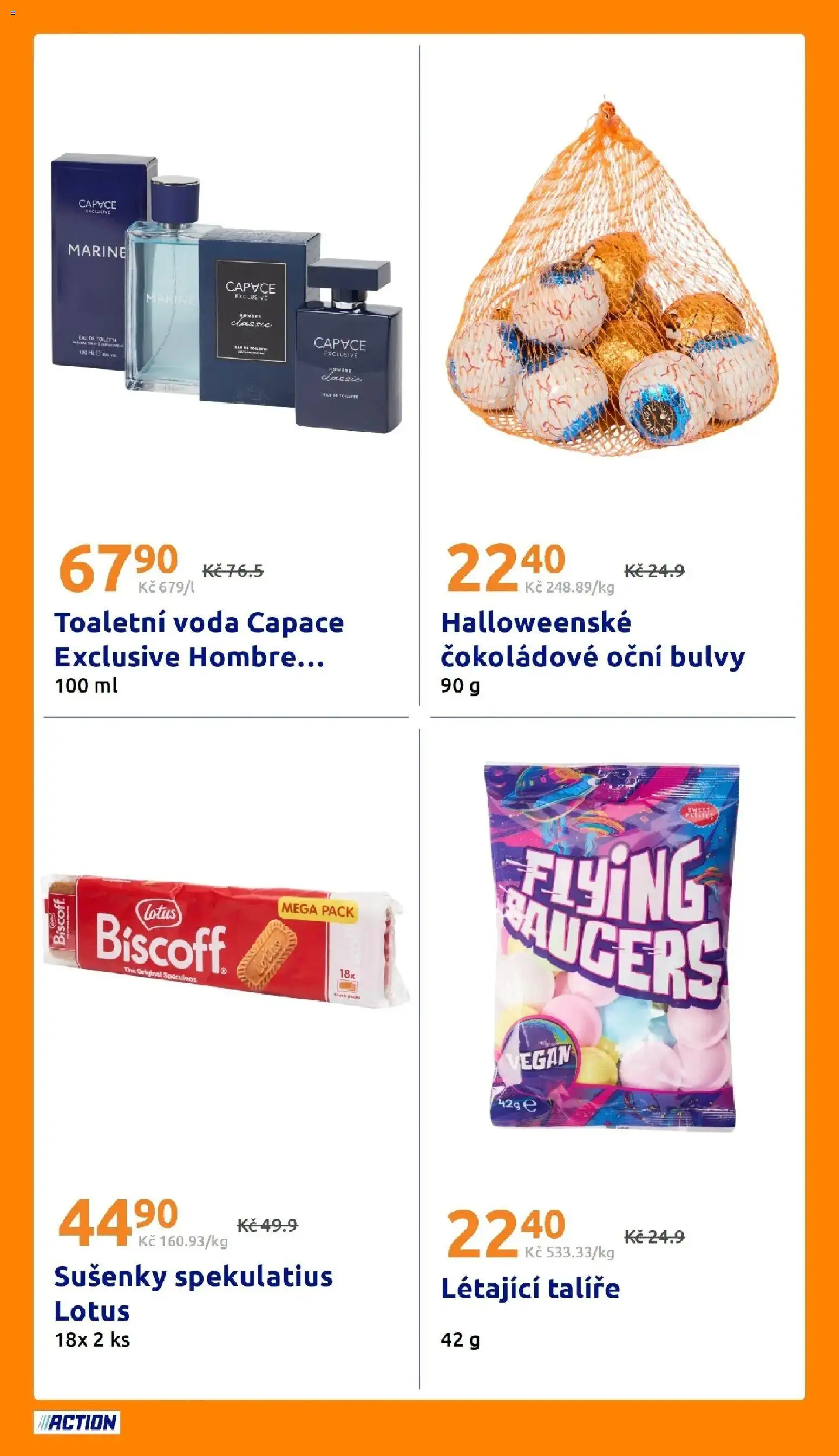 Action leták od 14.10.2026 - Akční leták online | Strana: 23 | Produkty: Talíře, Spekulatius, Lotus, Sušenky