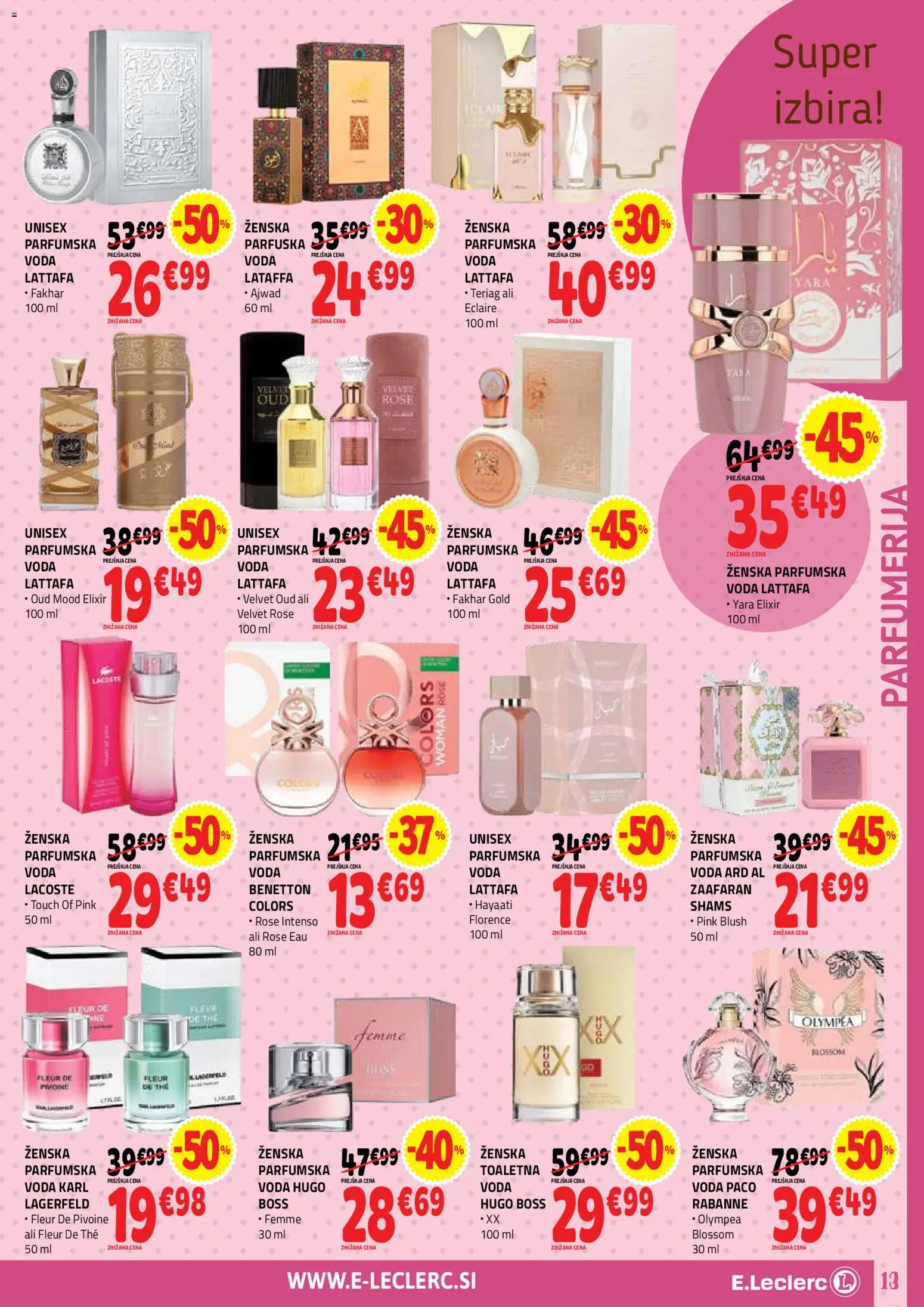Novi E.leclerc katalog ponudbe – veljaven od 06.05.2026 | Stran: 13