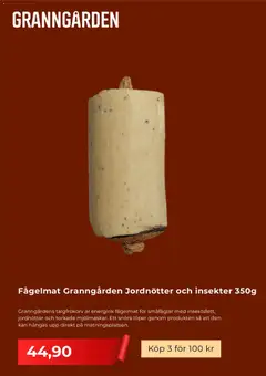 Granngården erbjudanden - Förhandsvisning av reklamblad från butik Granngården aktuell från 19/10/2026 | Sida: 5 | Produkter: Fågelmat, Jordnötter